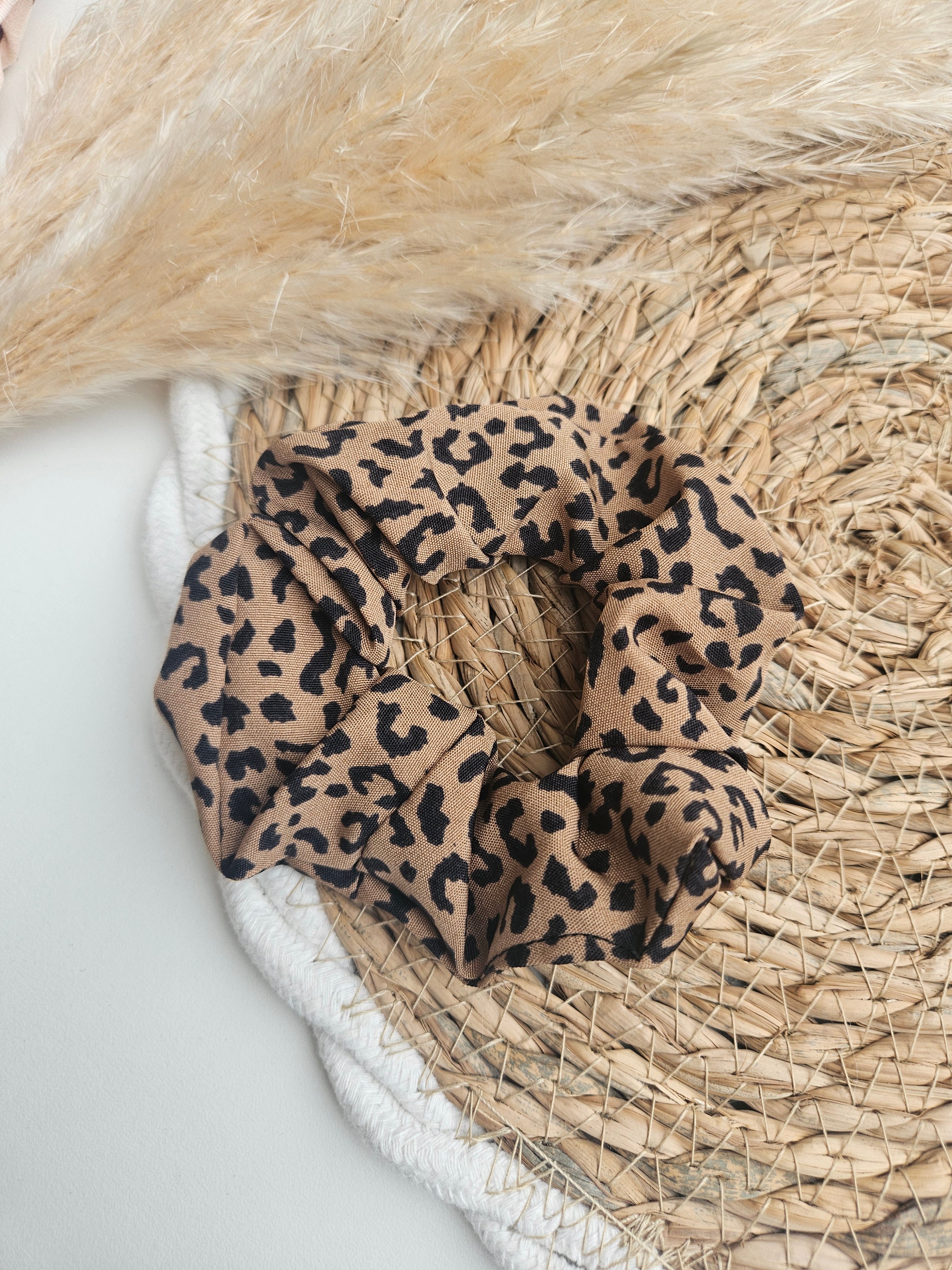 Chouchou upcyclé - Léopard