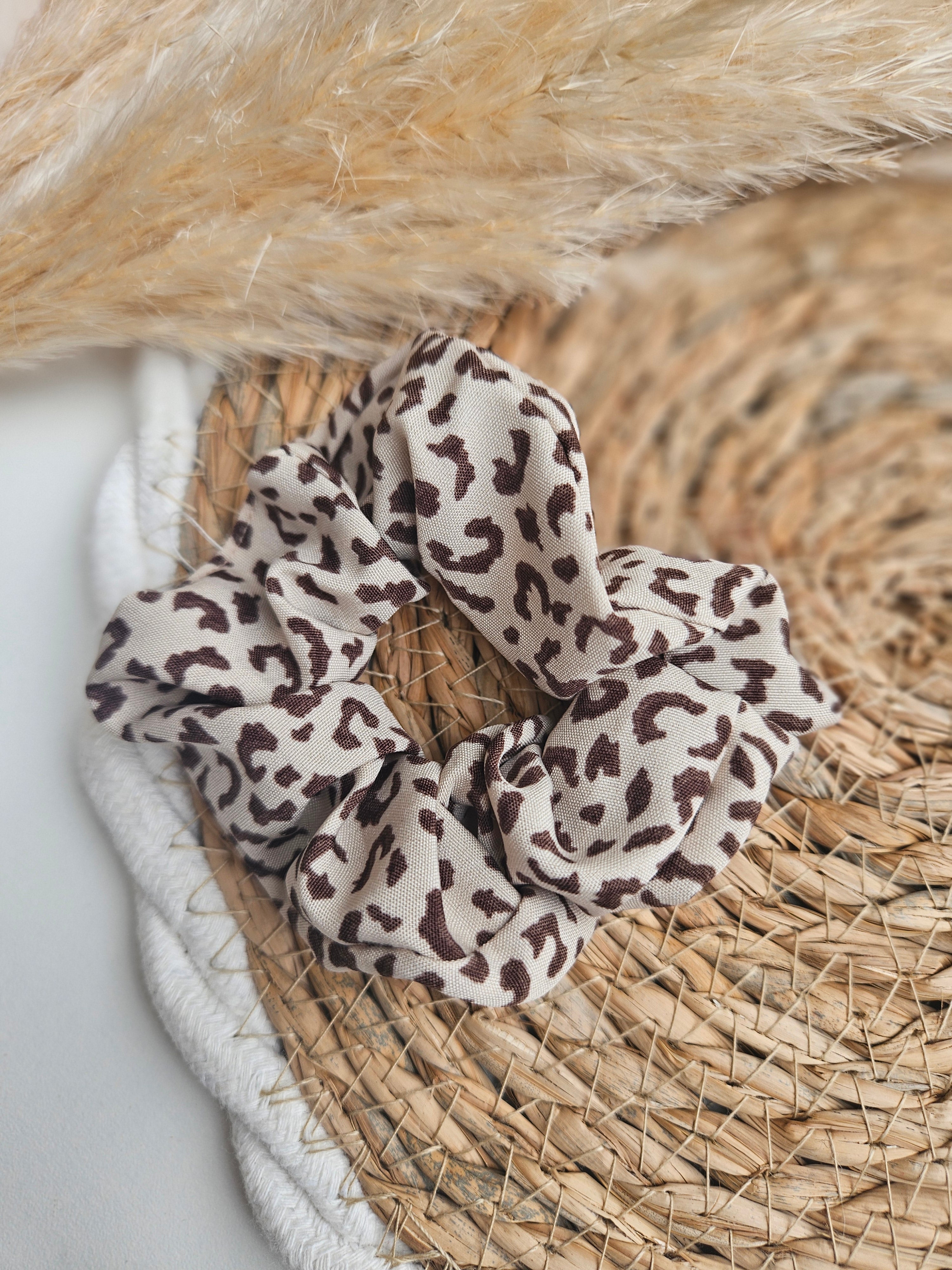 Chouchou upcyclé - Léopard