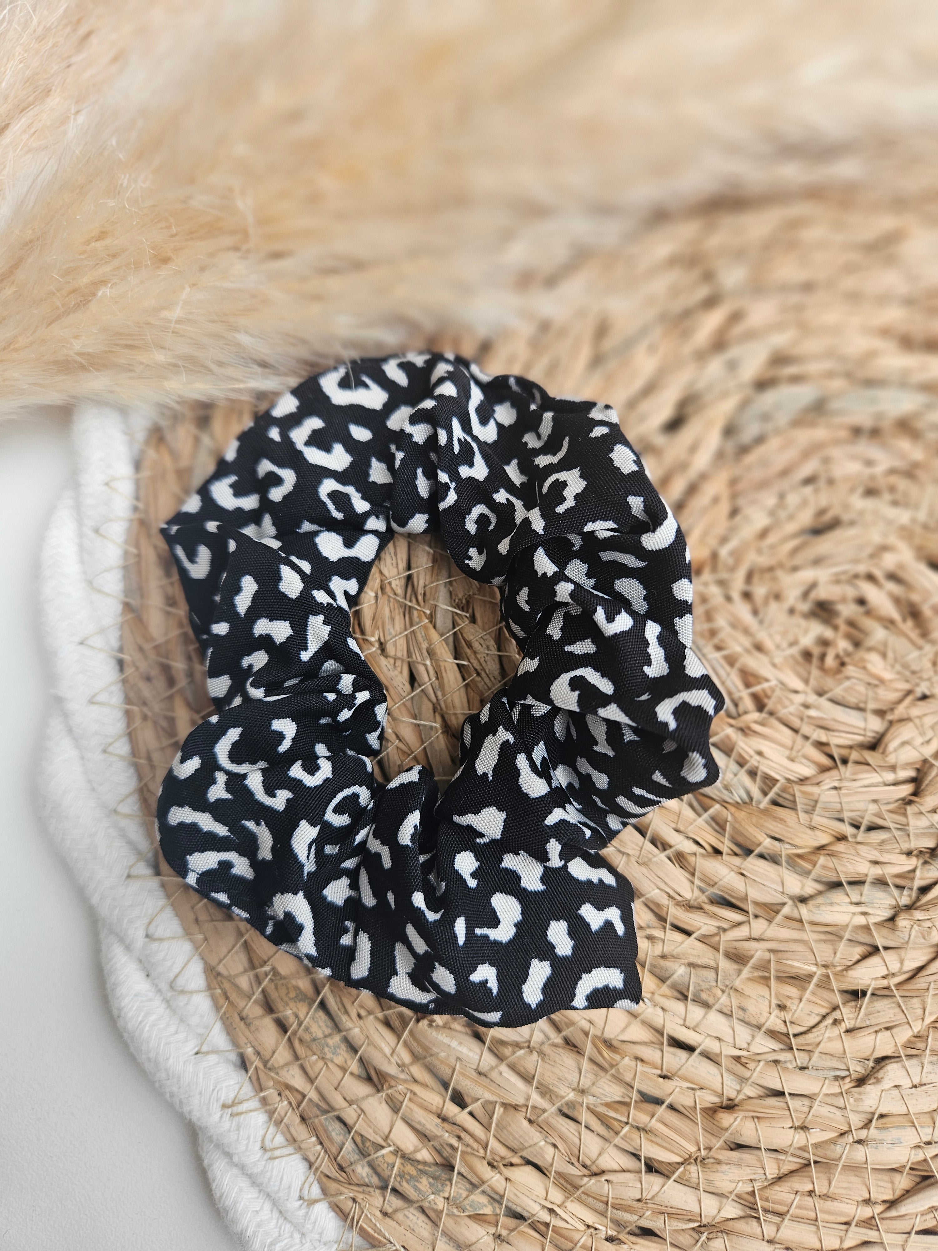 Chouchou upcyclé - Léopard