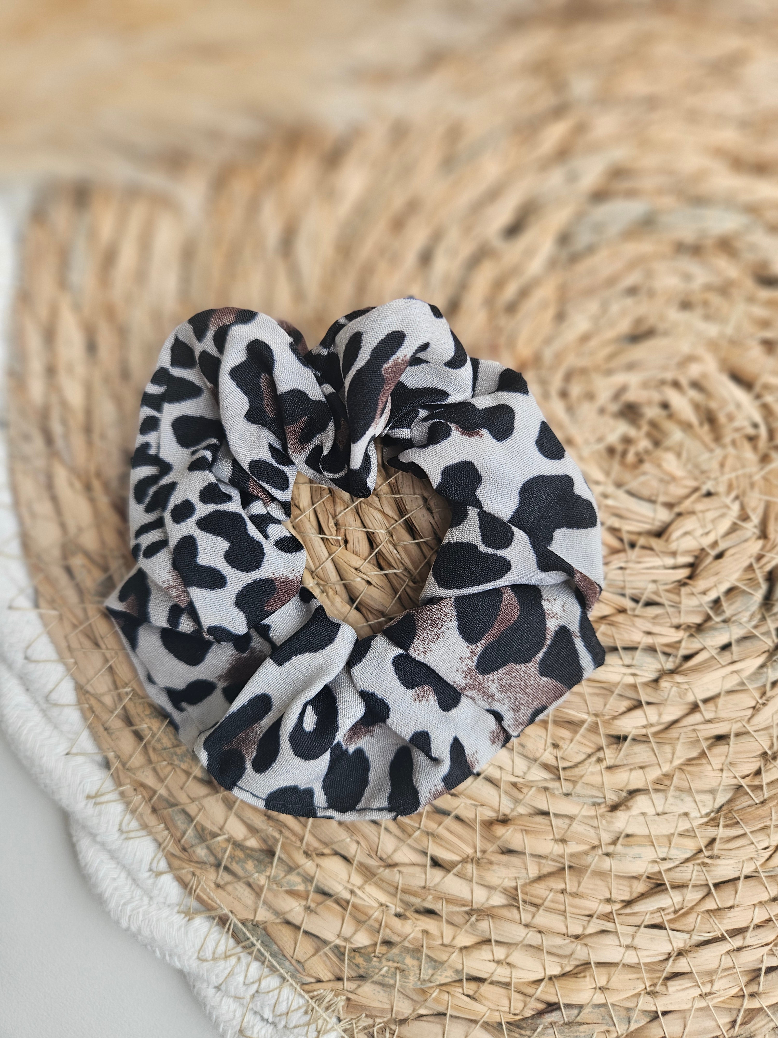 Chouchou upcyclé - Léopard