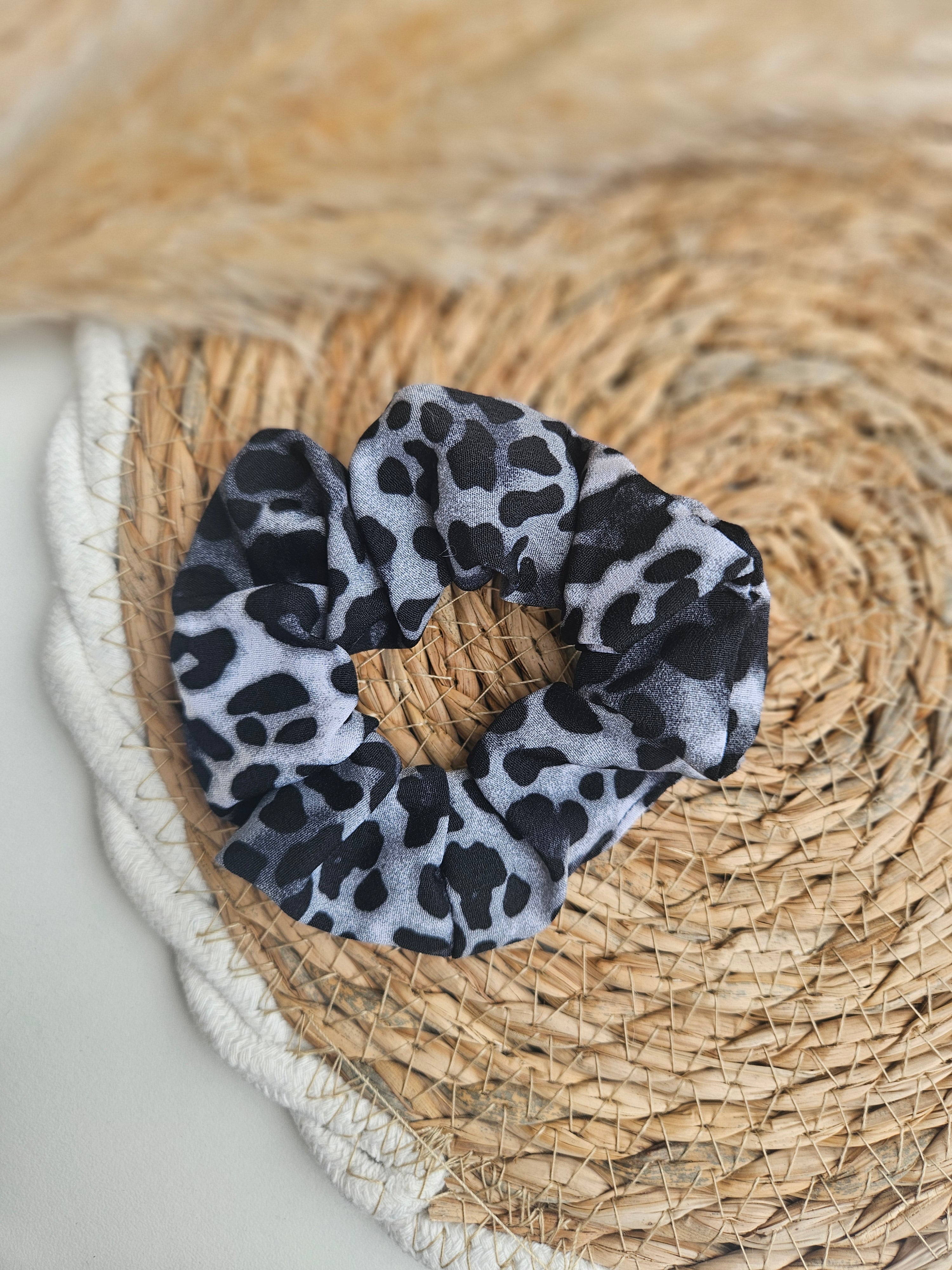 Chouchou upcyclé - Léopard