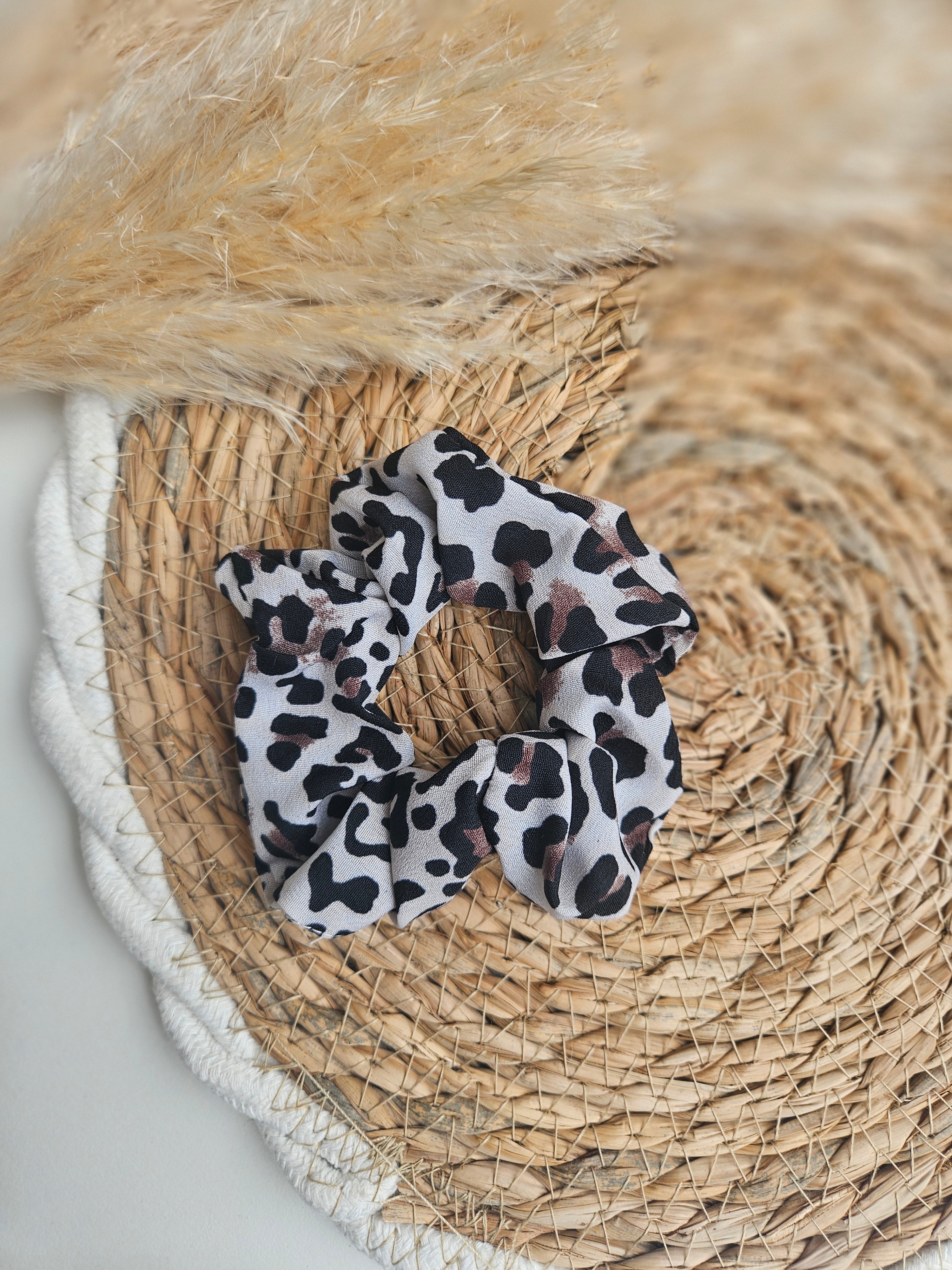 Chouchou upcyclé - Léopard