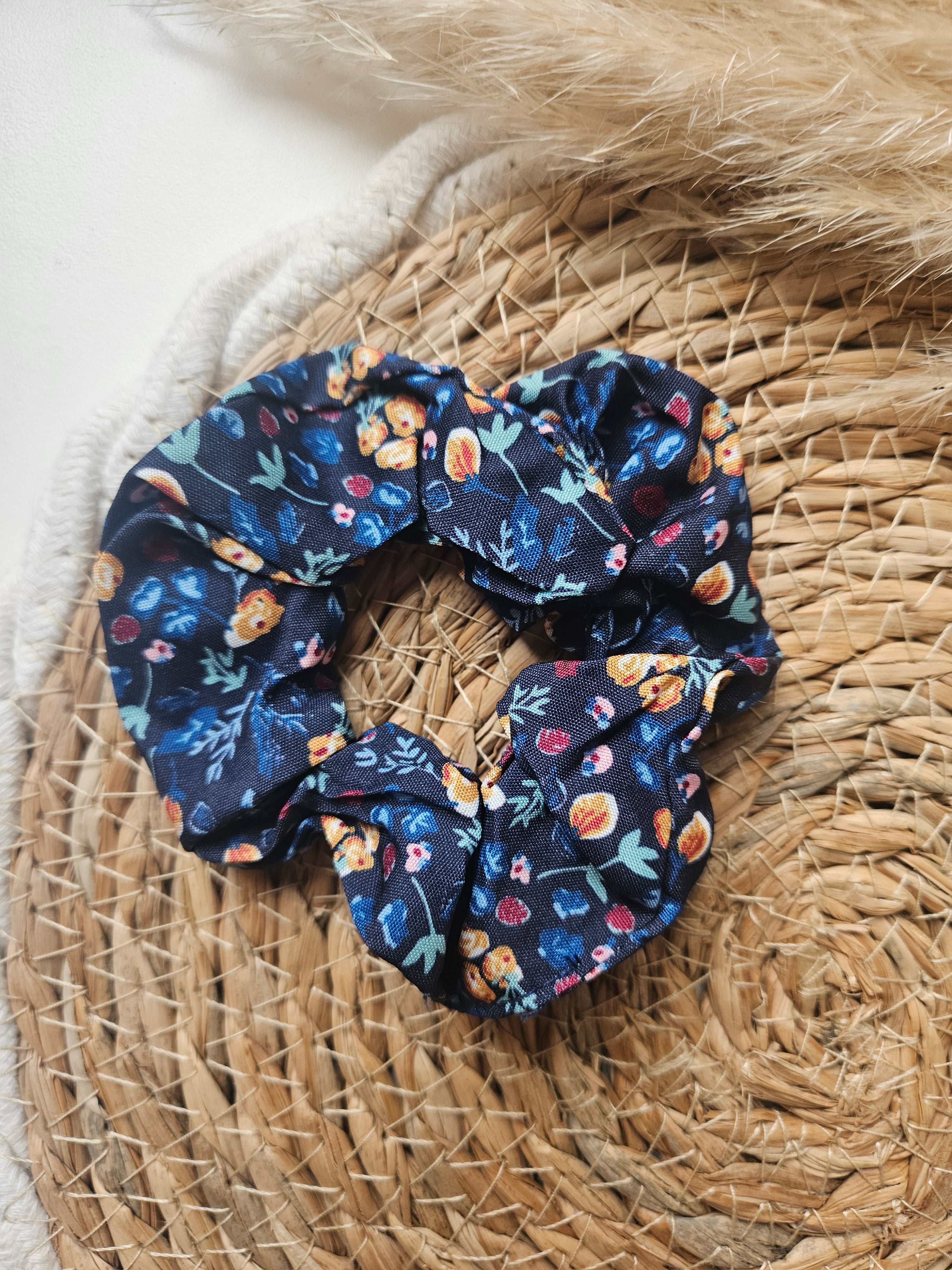 Chouchou upcyclé - Fleuris