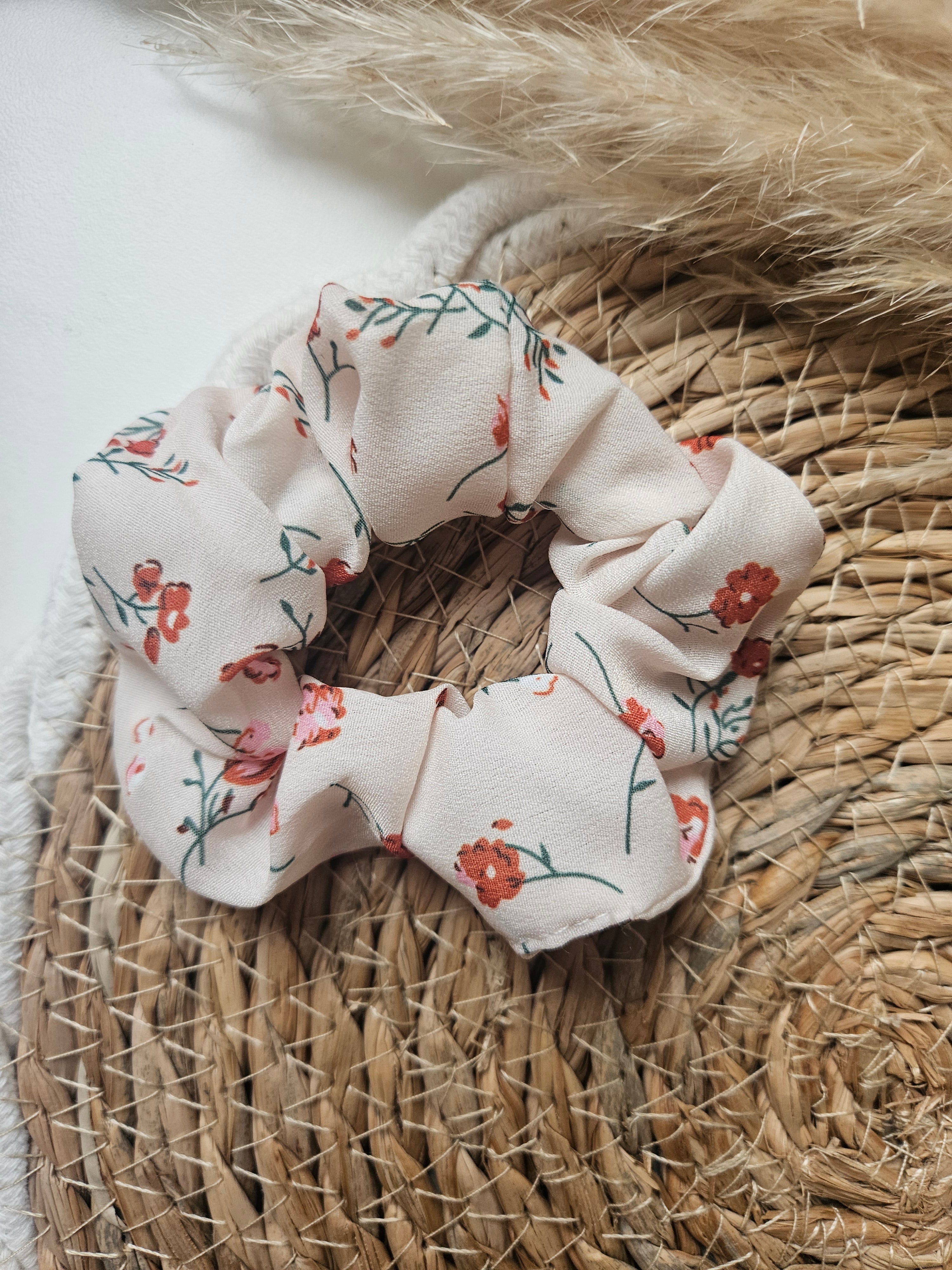 Chouchou upcyclé - Fleuris