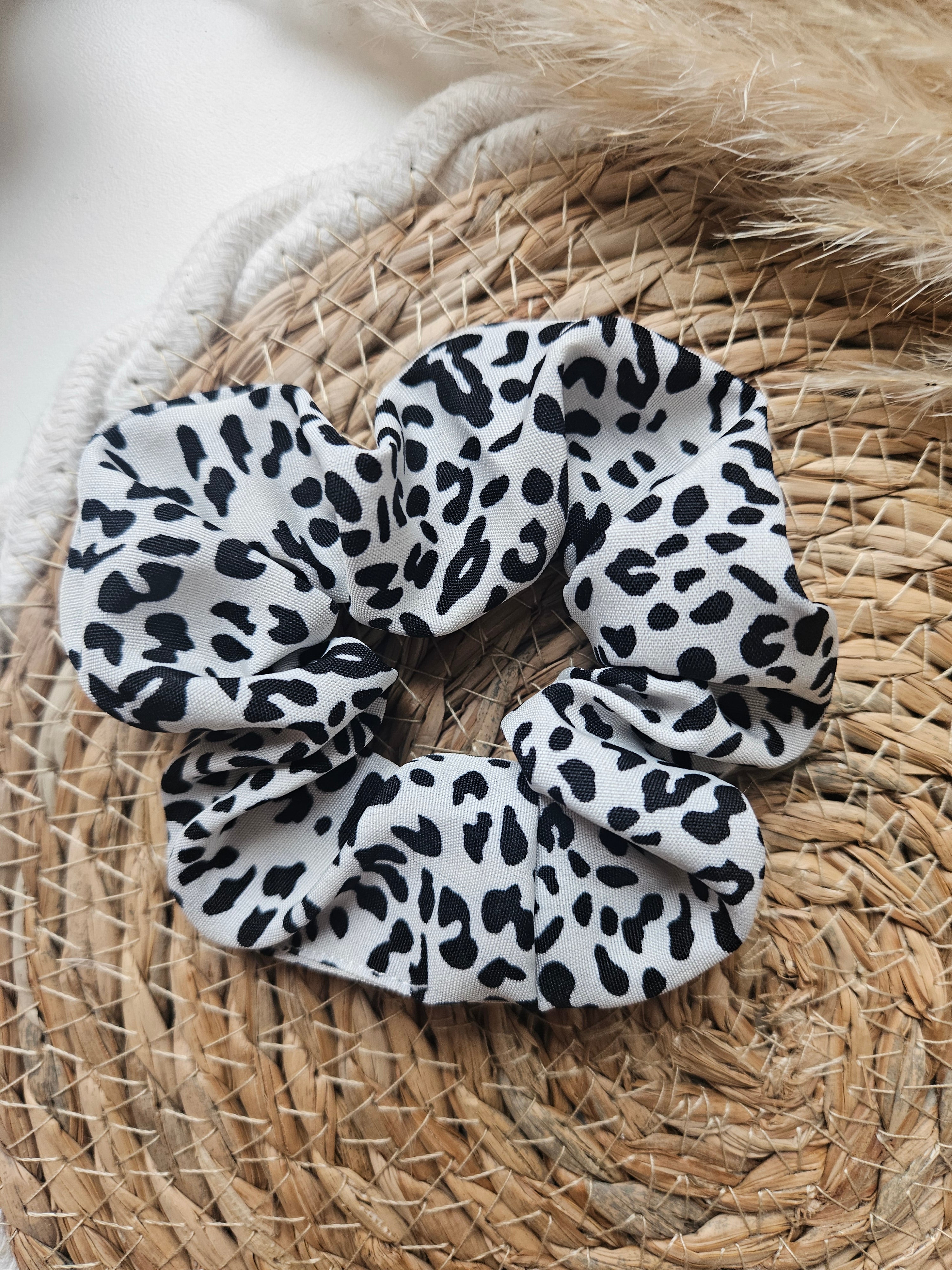 Chouchou upcyclé - Léopard