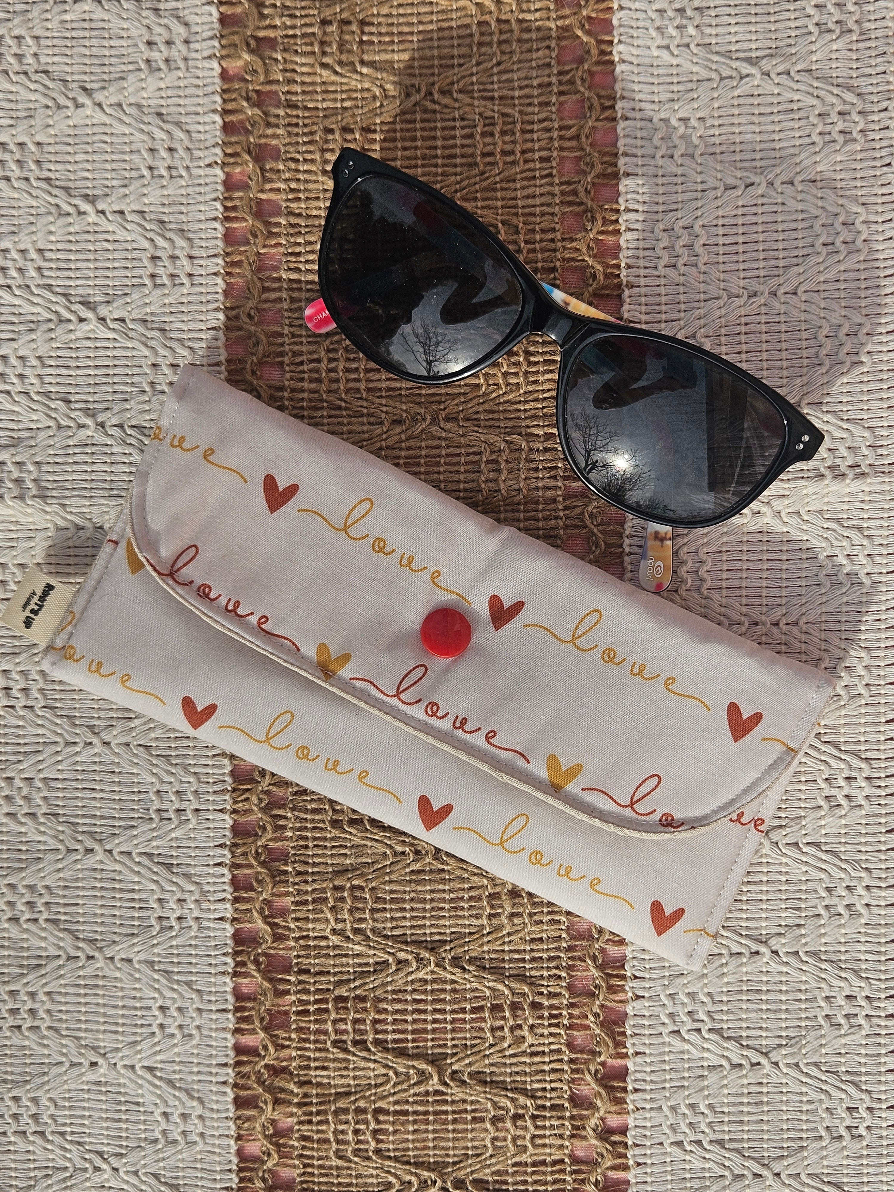 Étui à lunettes – Nouvelle collection – Pièce unique upcyclé