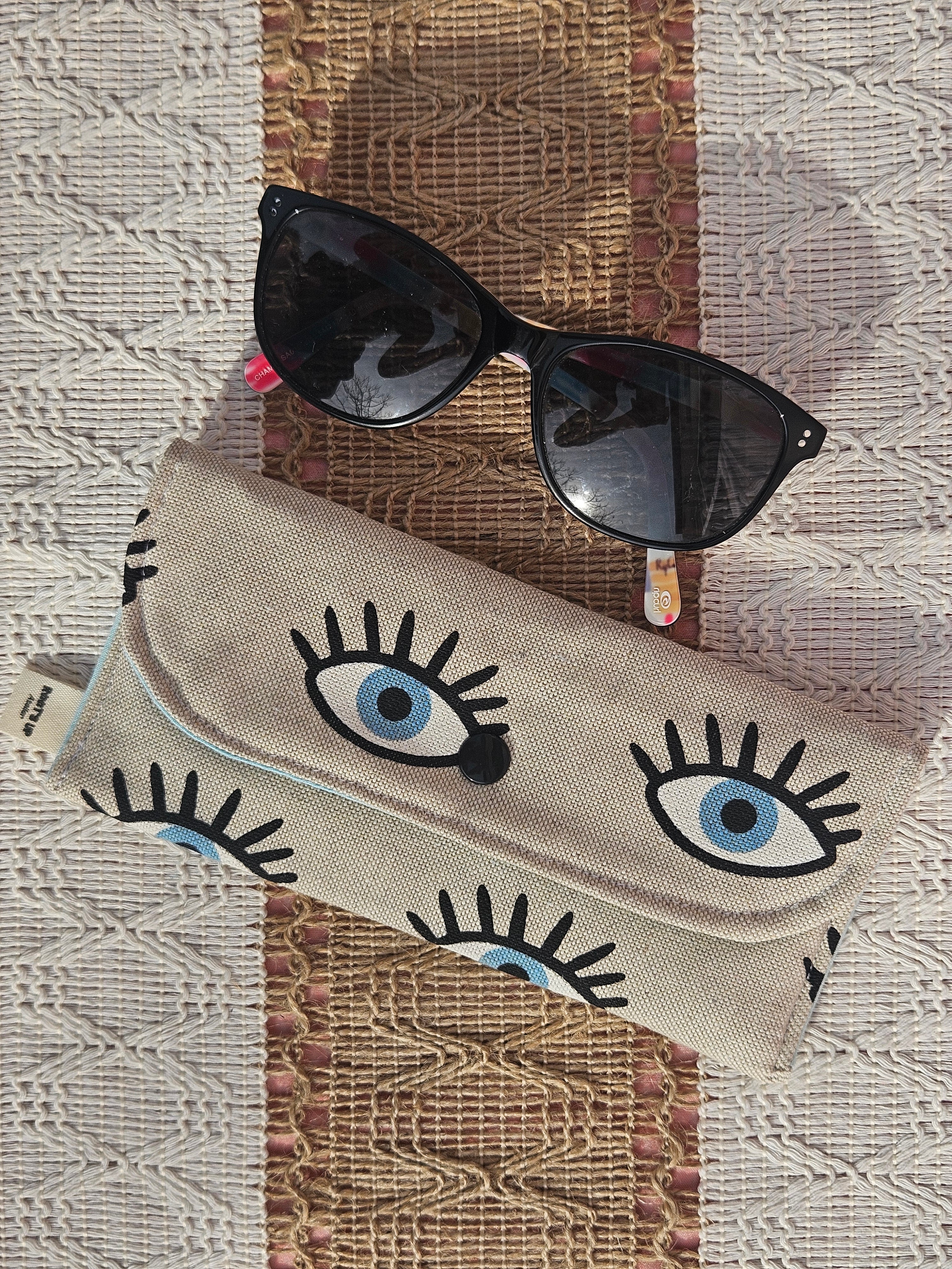 Étui à lunettes – Nouvelle collection – Pièce unique upcyclé