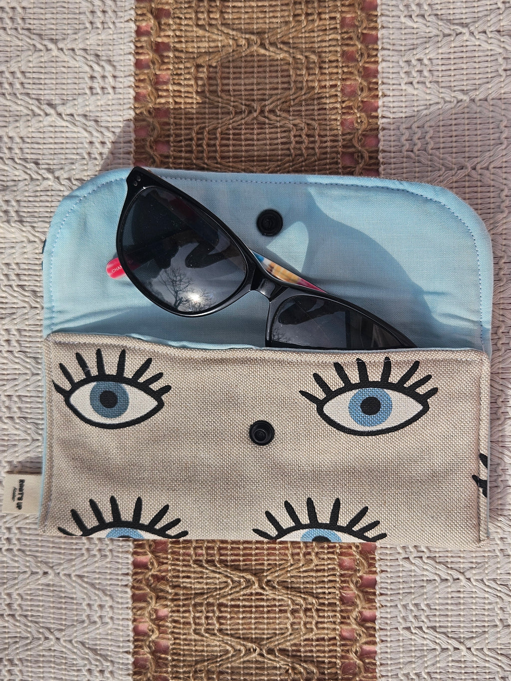 Étui à lunettes – Nouvelle collection – Pièce unique upcyclé