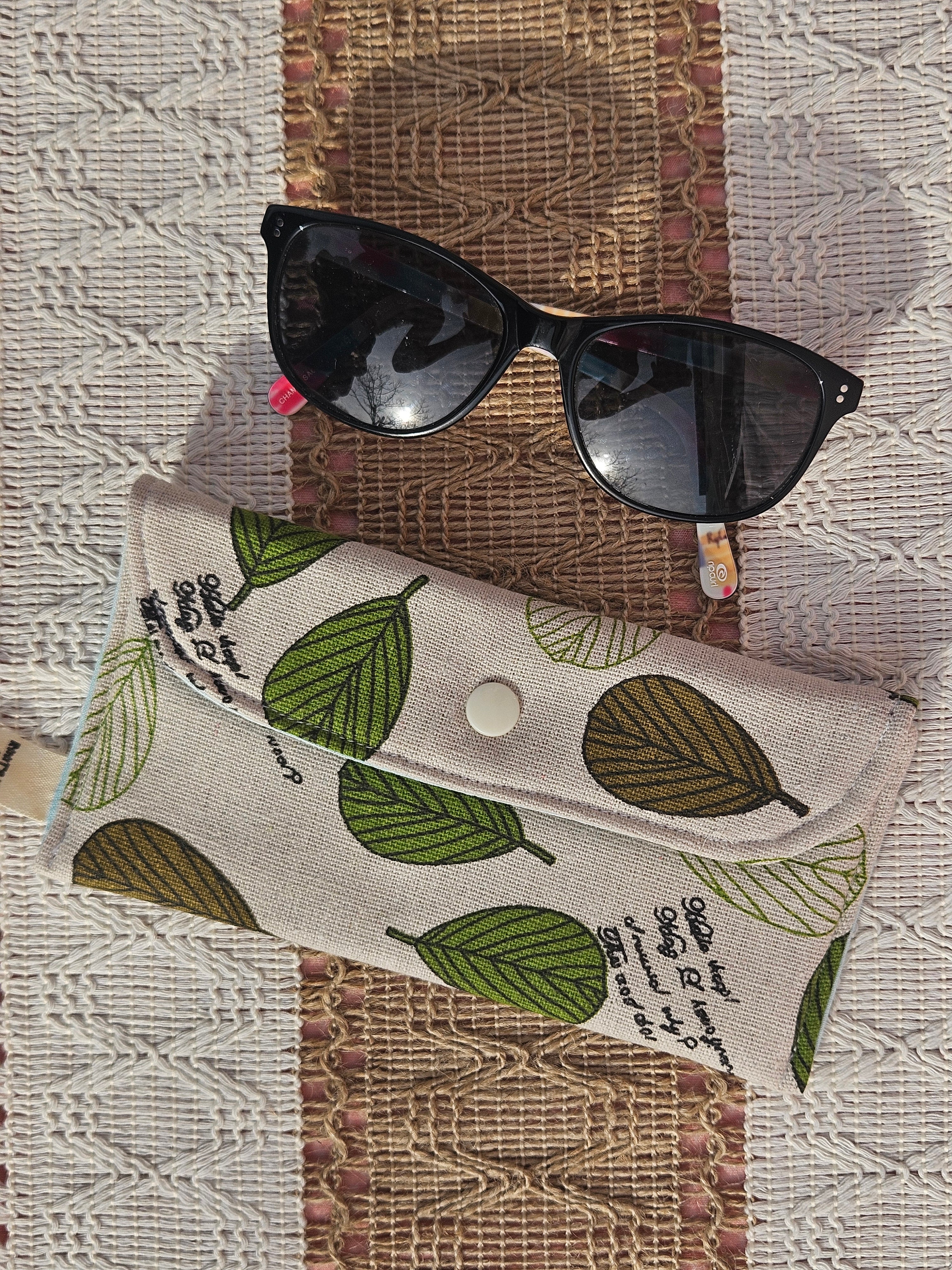 Étui à lunettes – Nouvelle collection – Pièce unique upcyclé