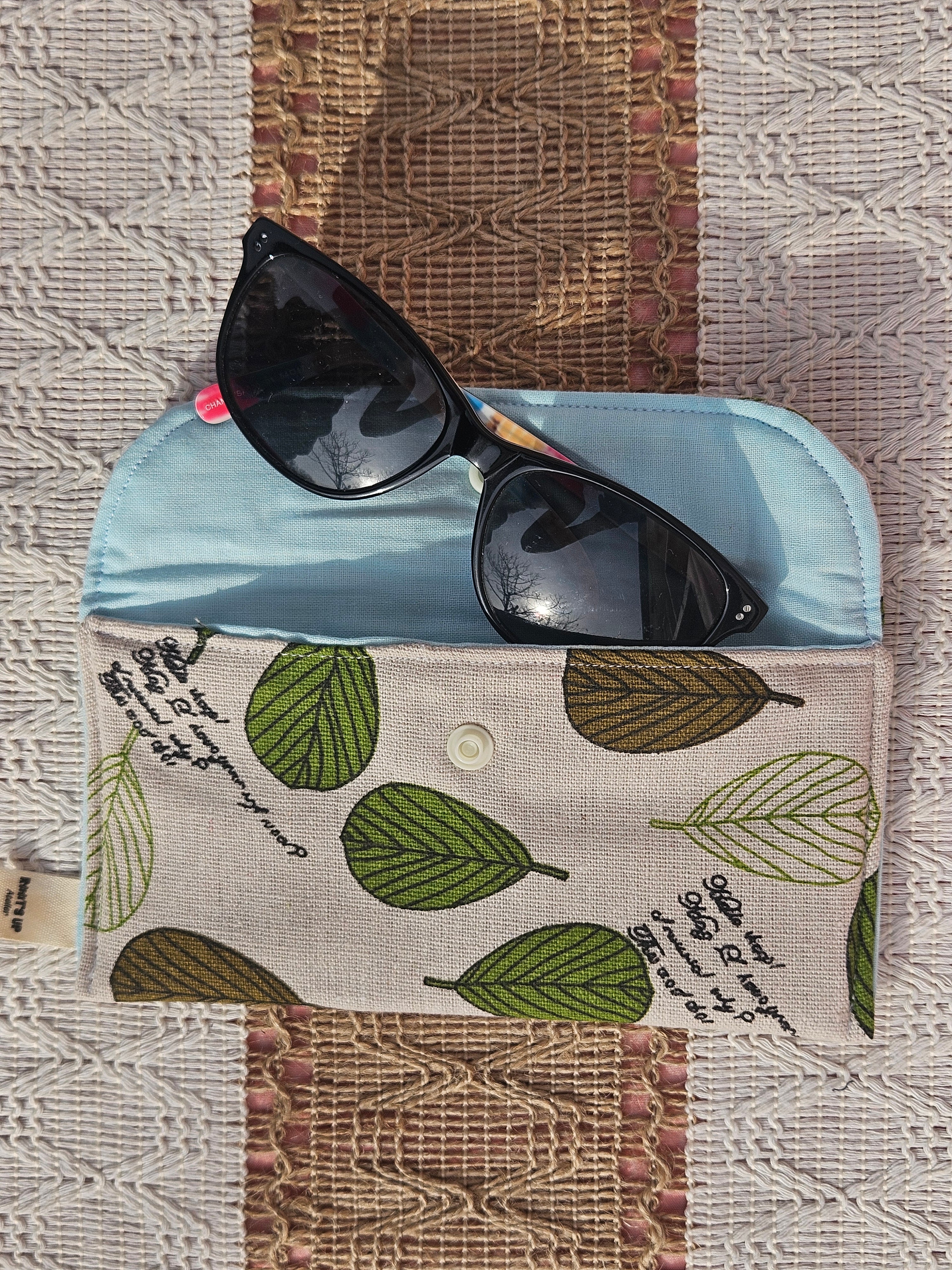 Étui à lunettes – Nouvelle collection – Pièce unique upcyclé