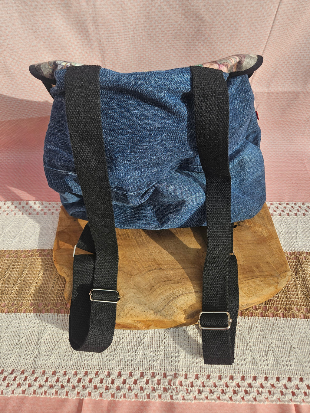 Sac à dos en jean Levi’s – Pièce unique upcyclée
