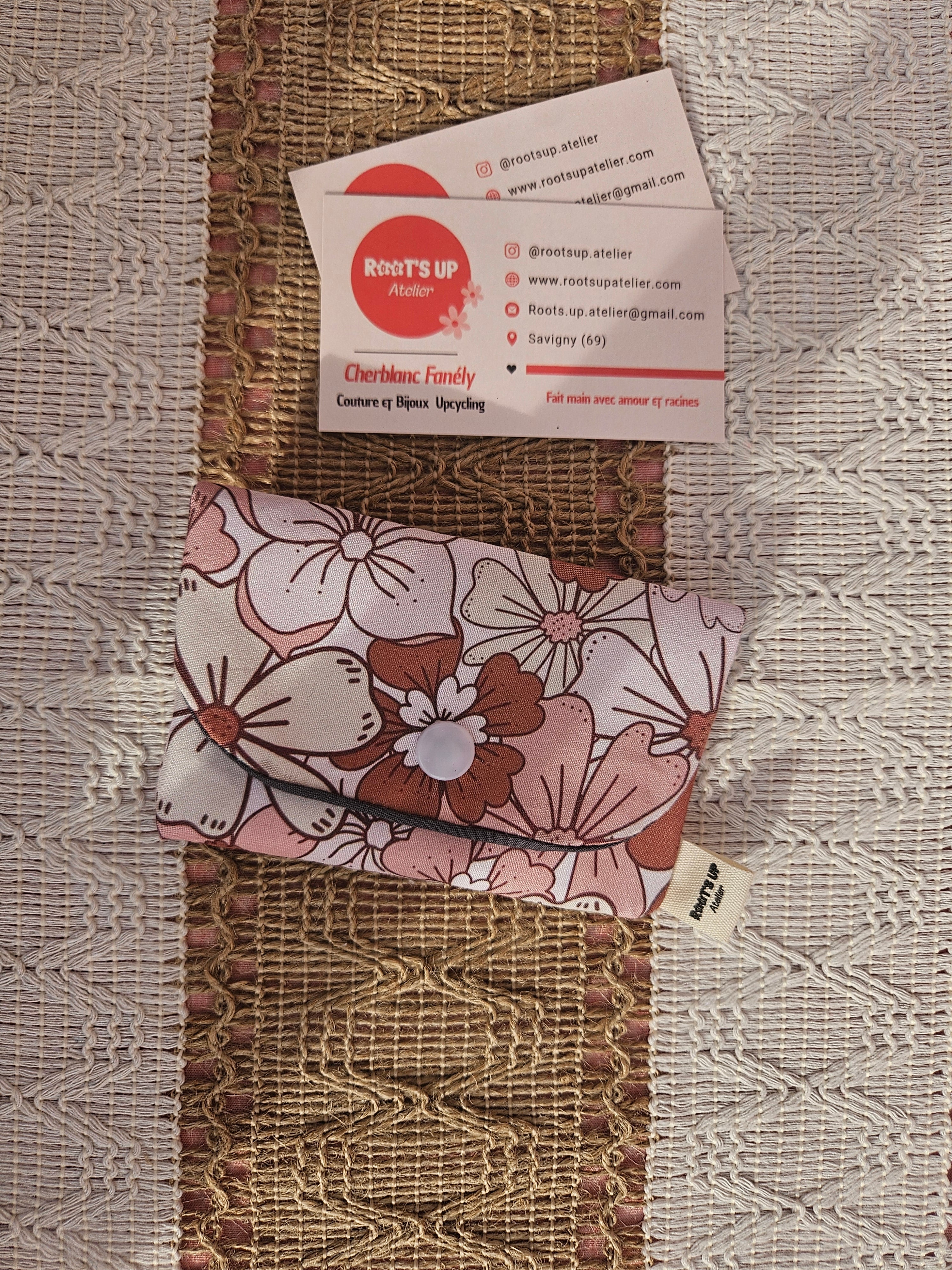 Porte-cartes – Pièce unique upcyclé