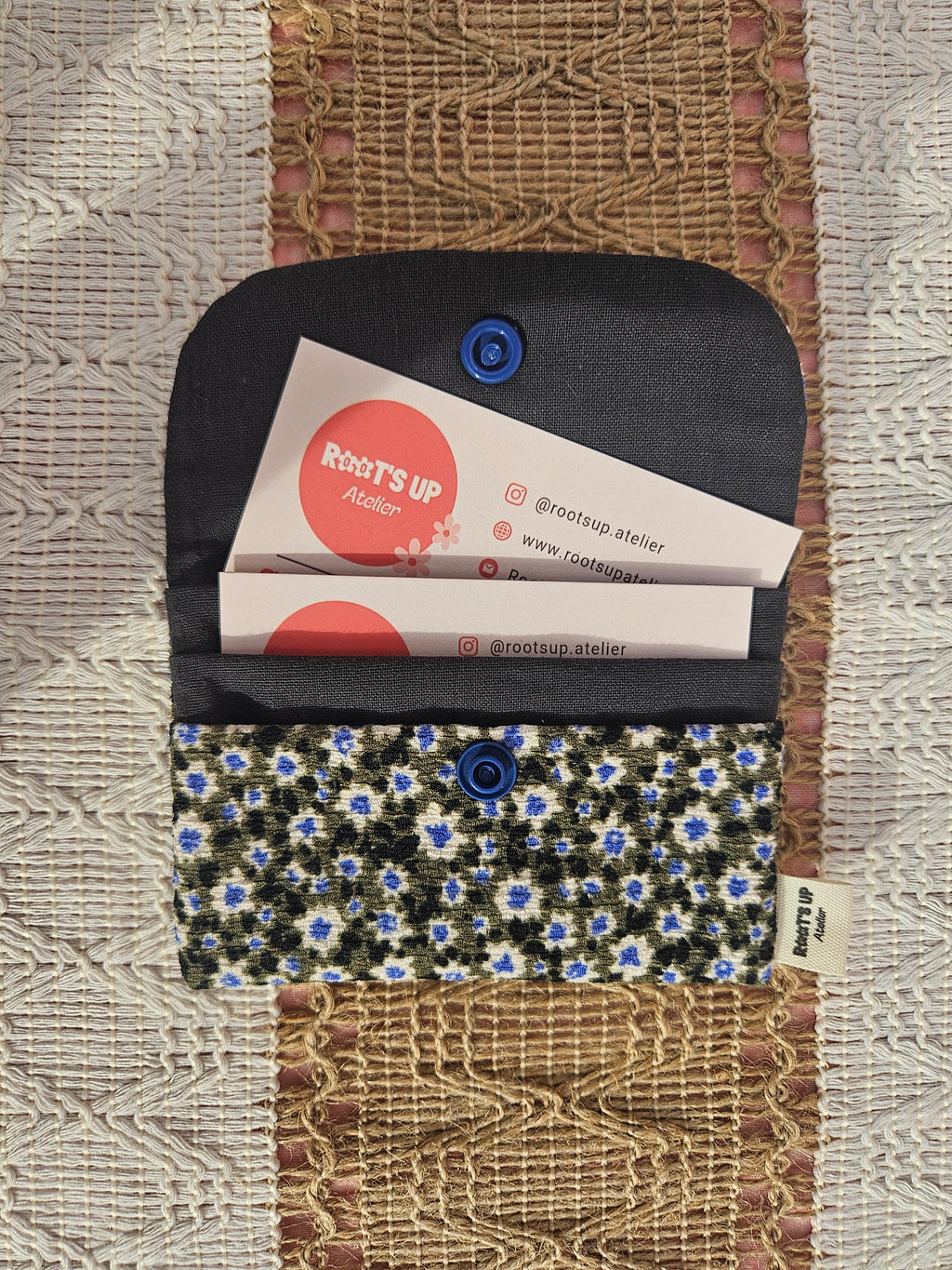 Porte-cartes – Pièce unique upcyclé