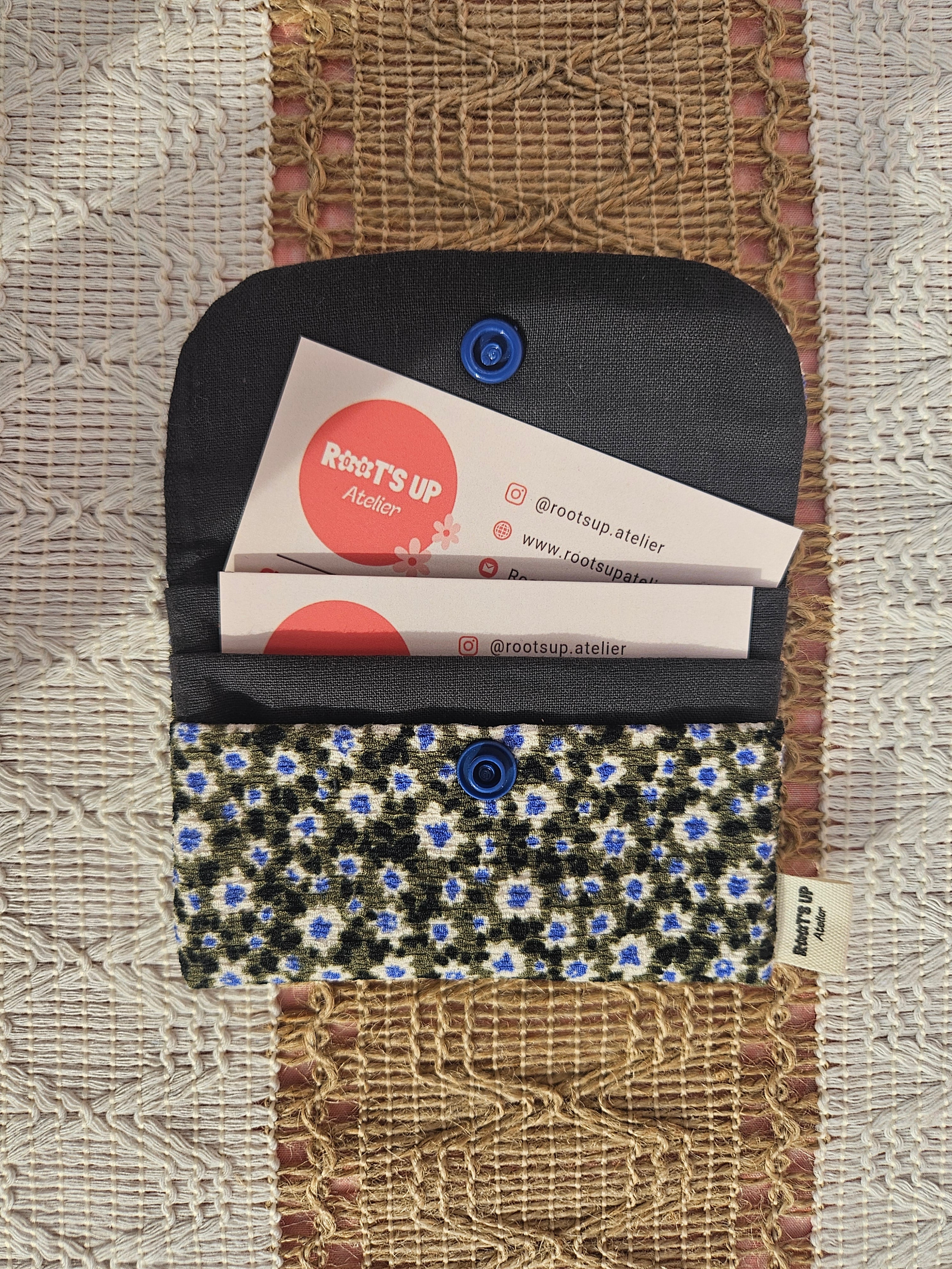 Porte-cartes – Pièce unique upcyclé