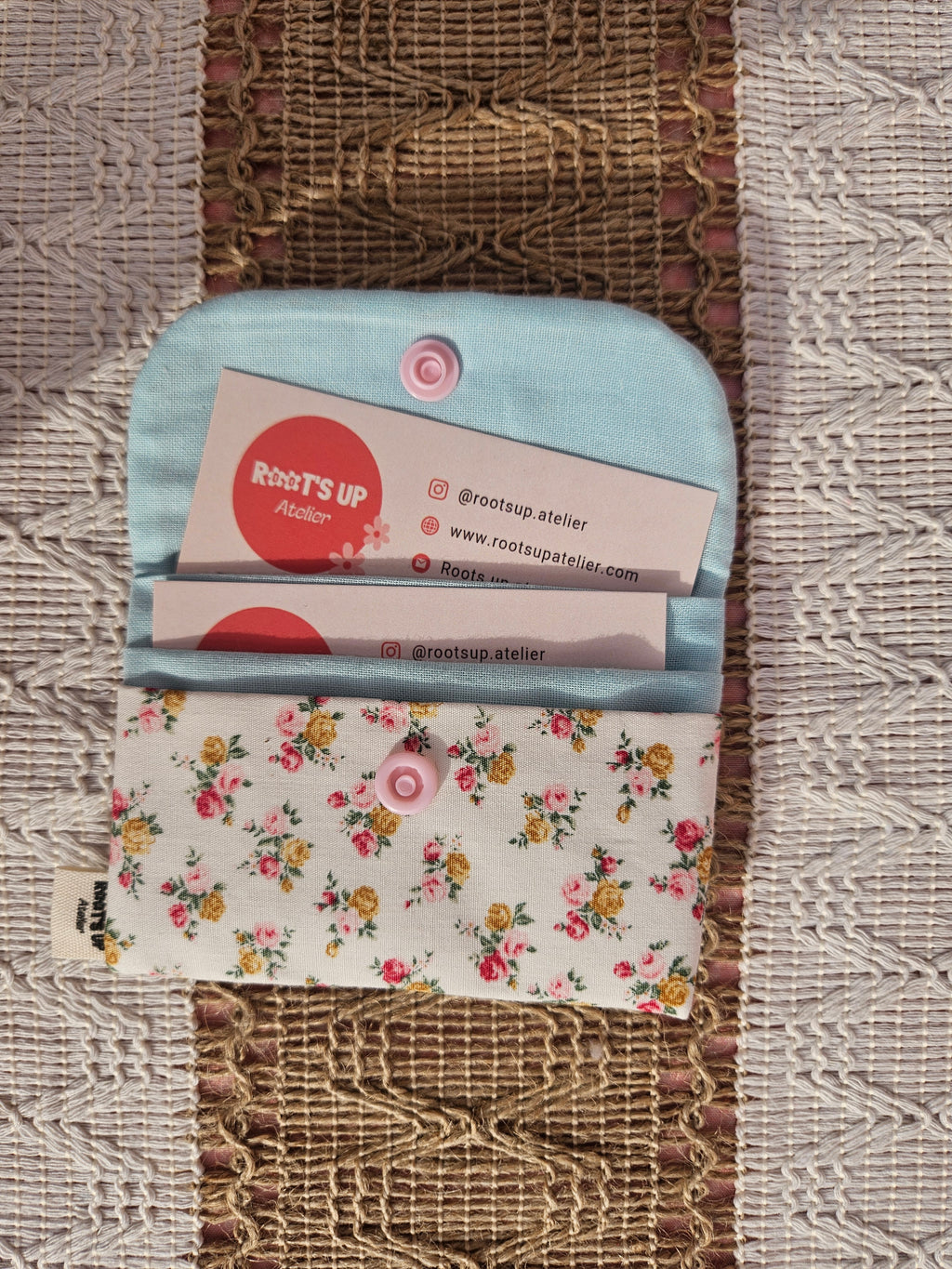 Porte-cartes – Pièce unique upcyclé