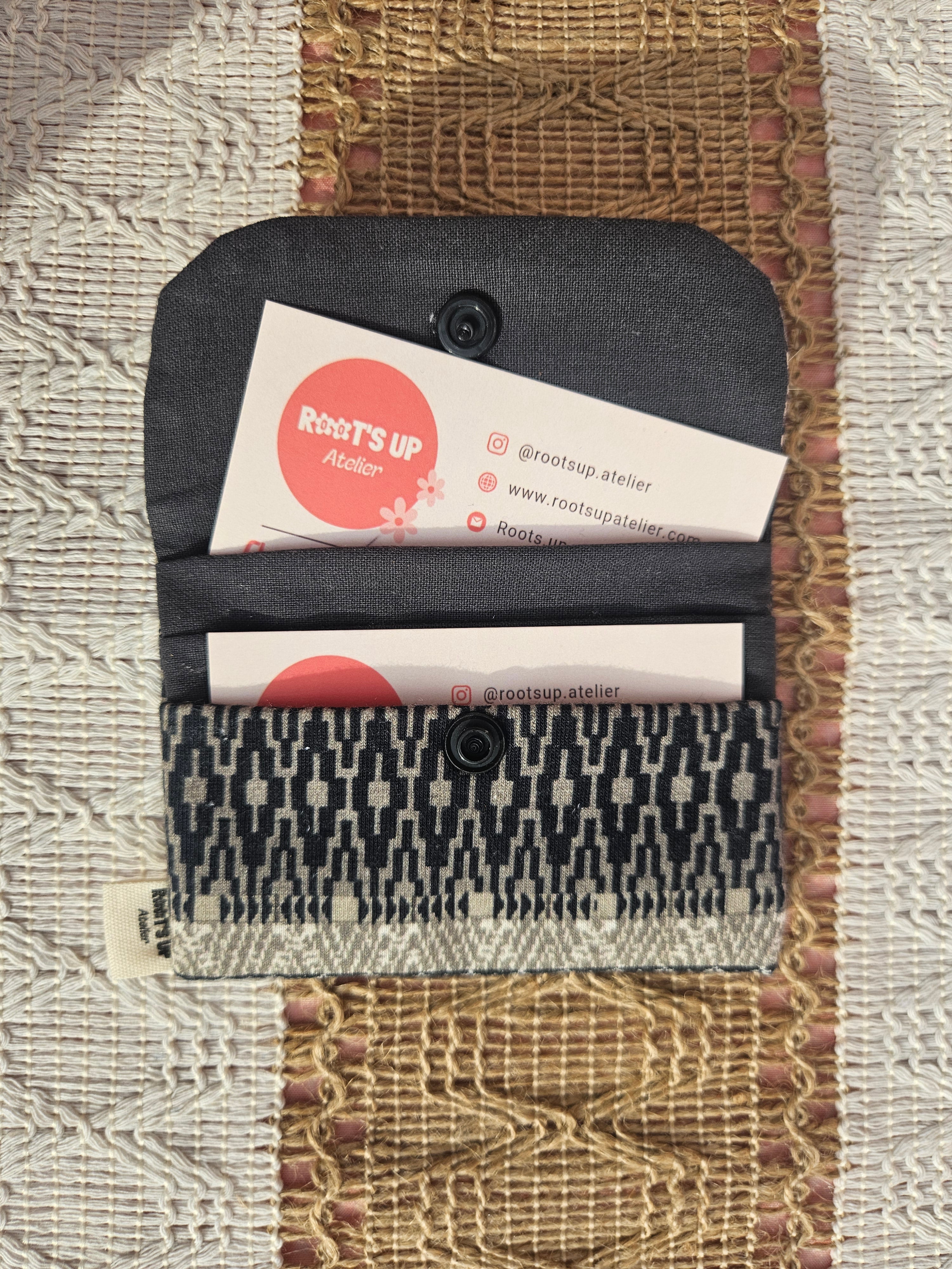 Porte-cartes – Pièce unique upcyclé