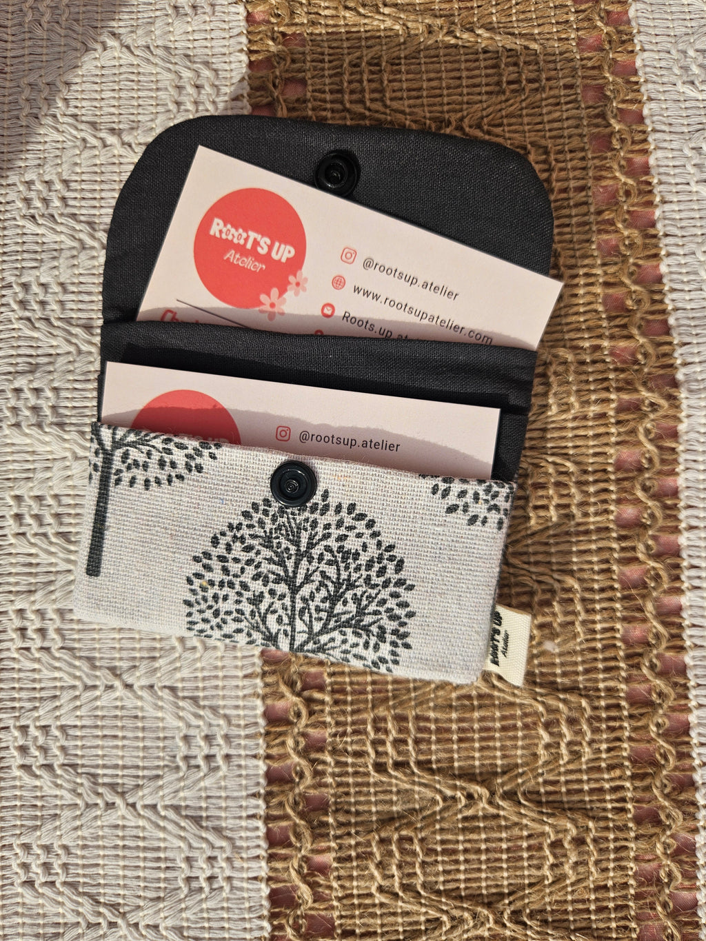 Porte-cartes – Pièce unique upcyclé