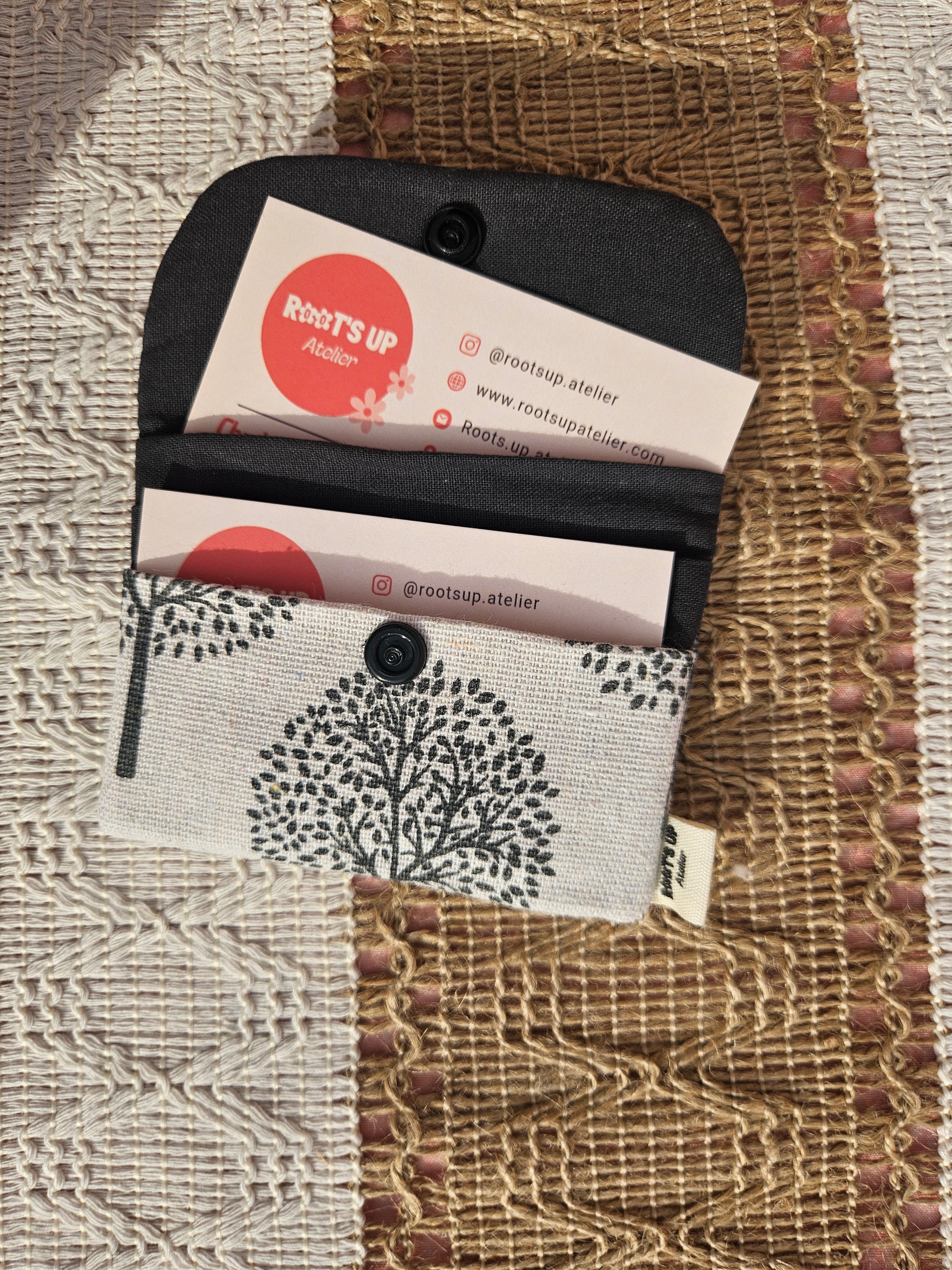 Porte-cartes – Pièce unique upcyclé