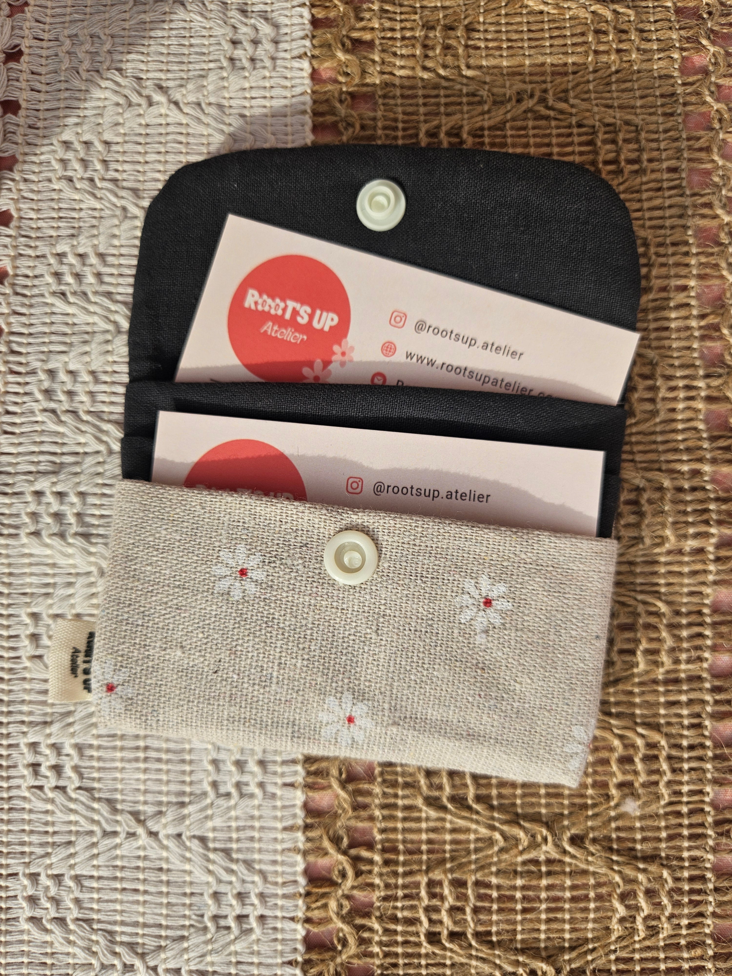 Porte-cartes – Pièce unique upcyclé