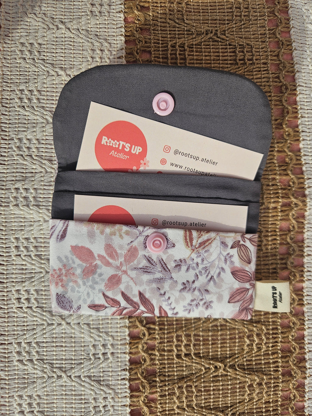 Porte-cartes – Pièce unique upcyclé