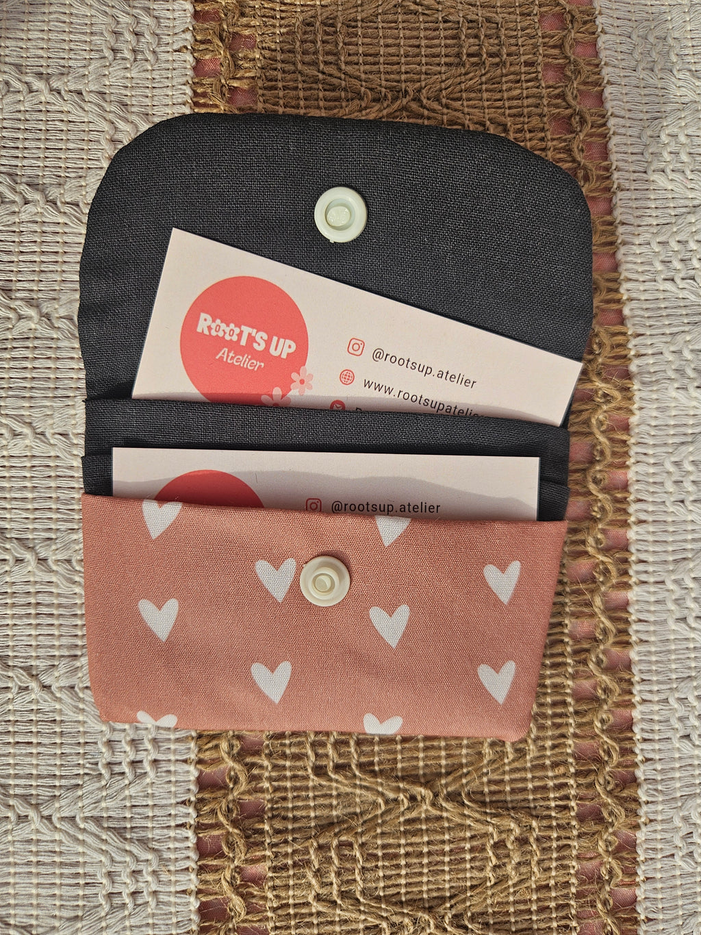 Porte-cartes – Pièce unique upcyclé