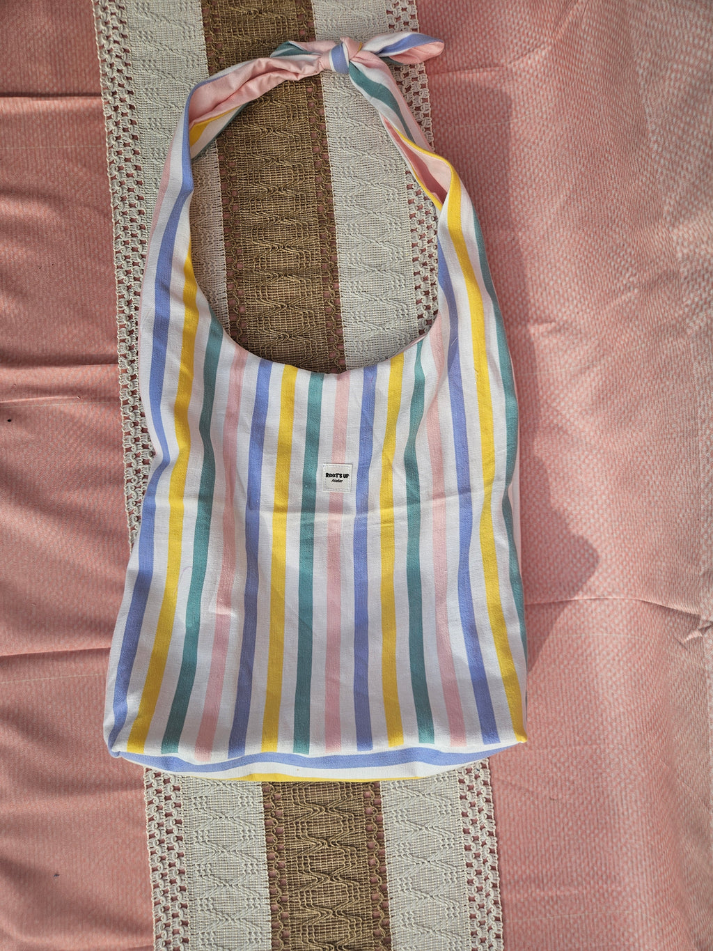 Sac rayé pièce unique – Édition Printemps