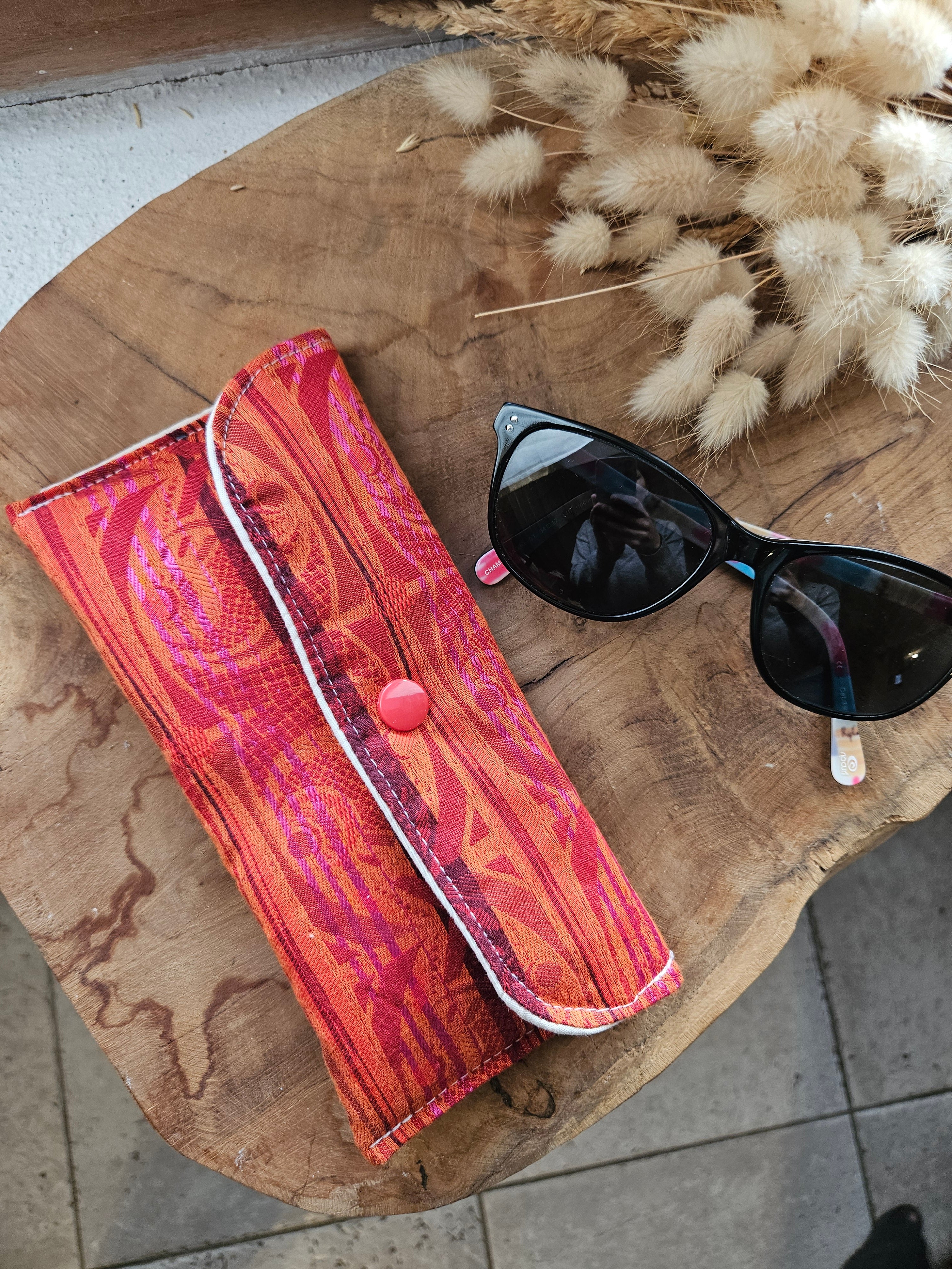 Étuis a lunette pression