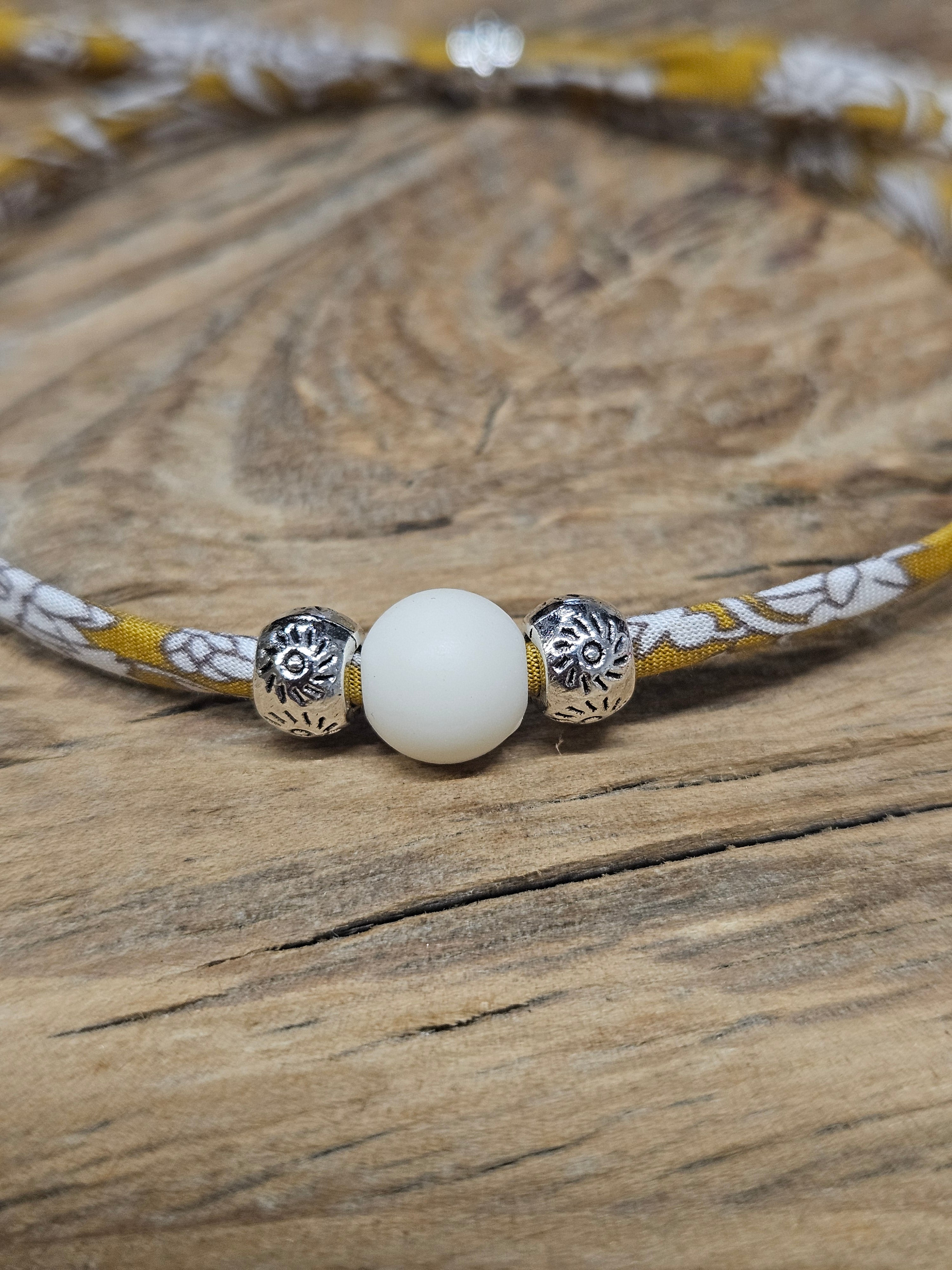 Bracelet tissu coulissant