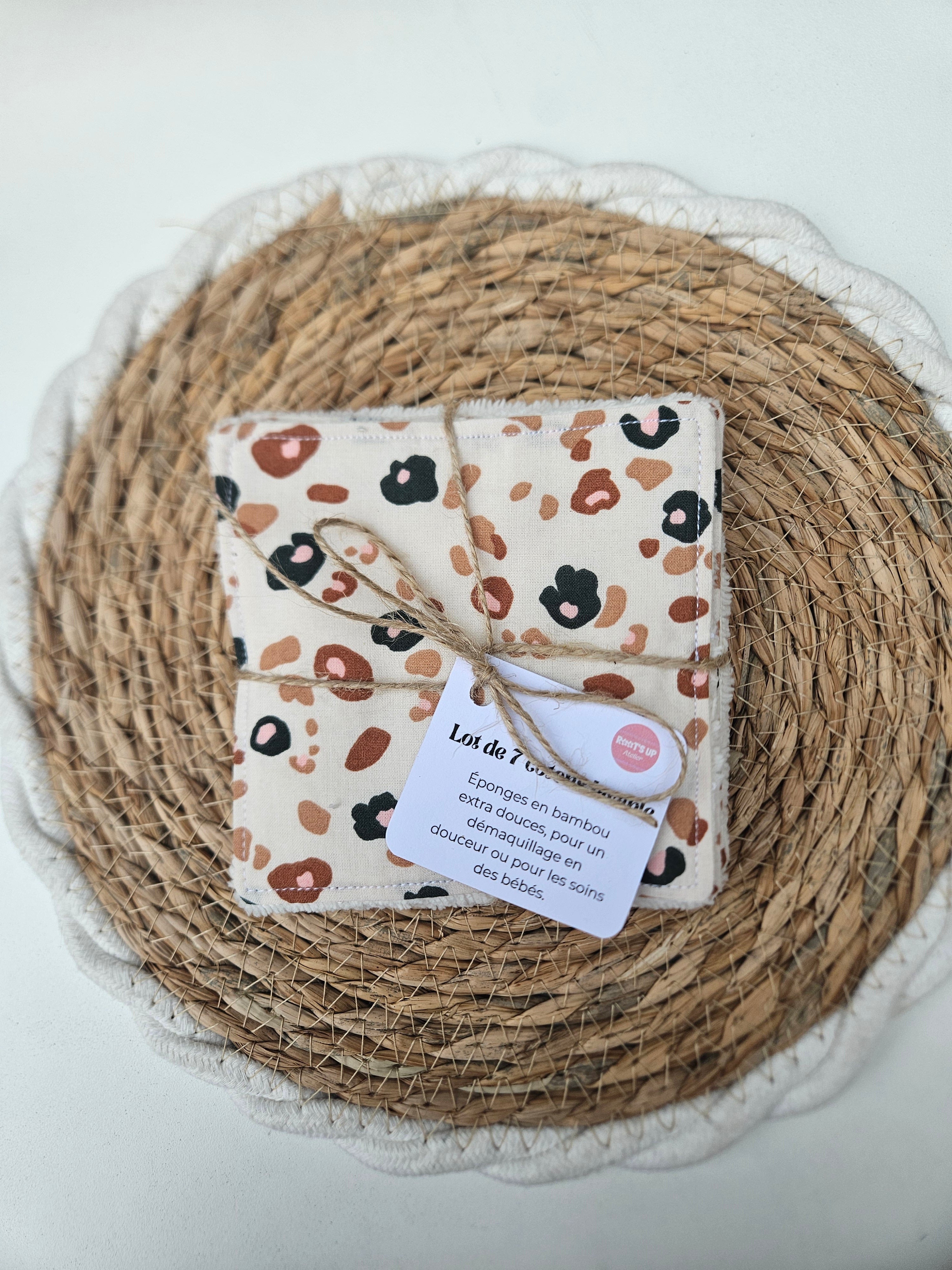 Cotons lavables – Lot de 7