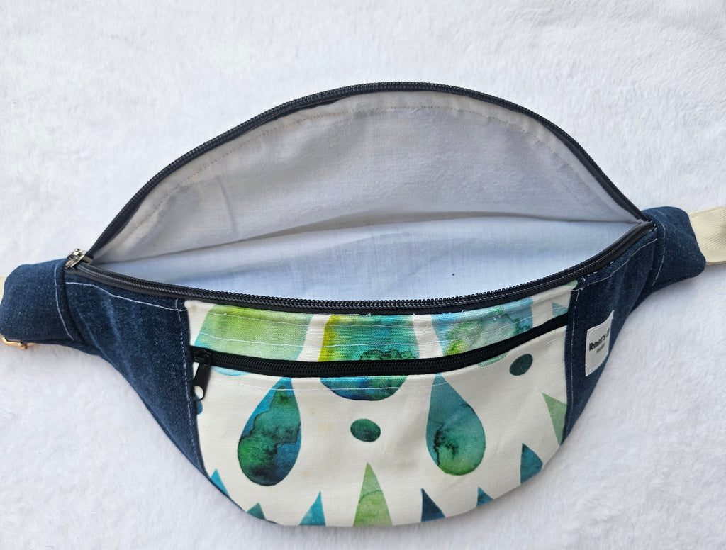 Banane Jean Bleu Foncé – Motifs