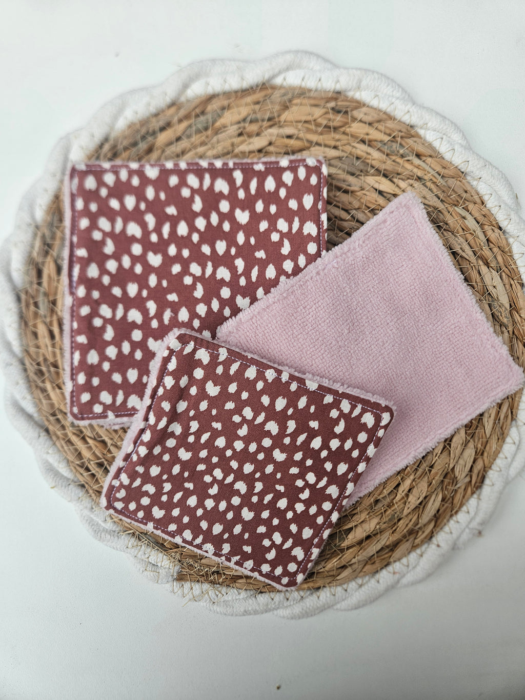 Cotons lavables – Lot de 7