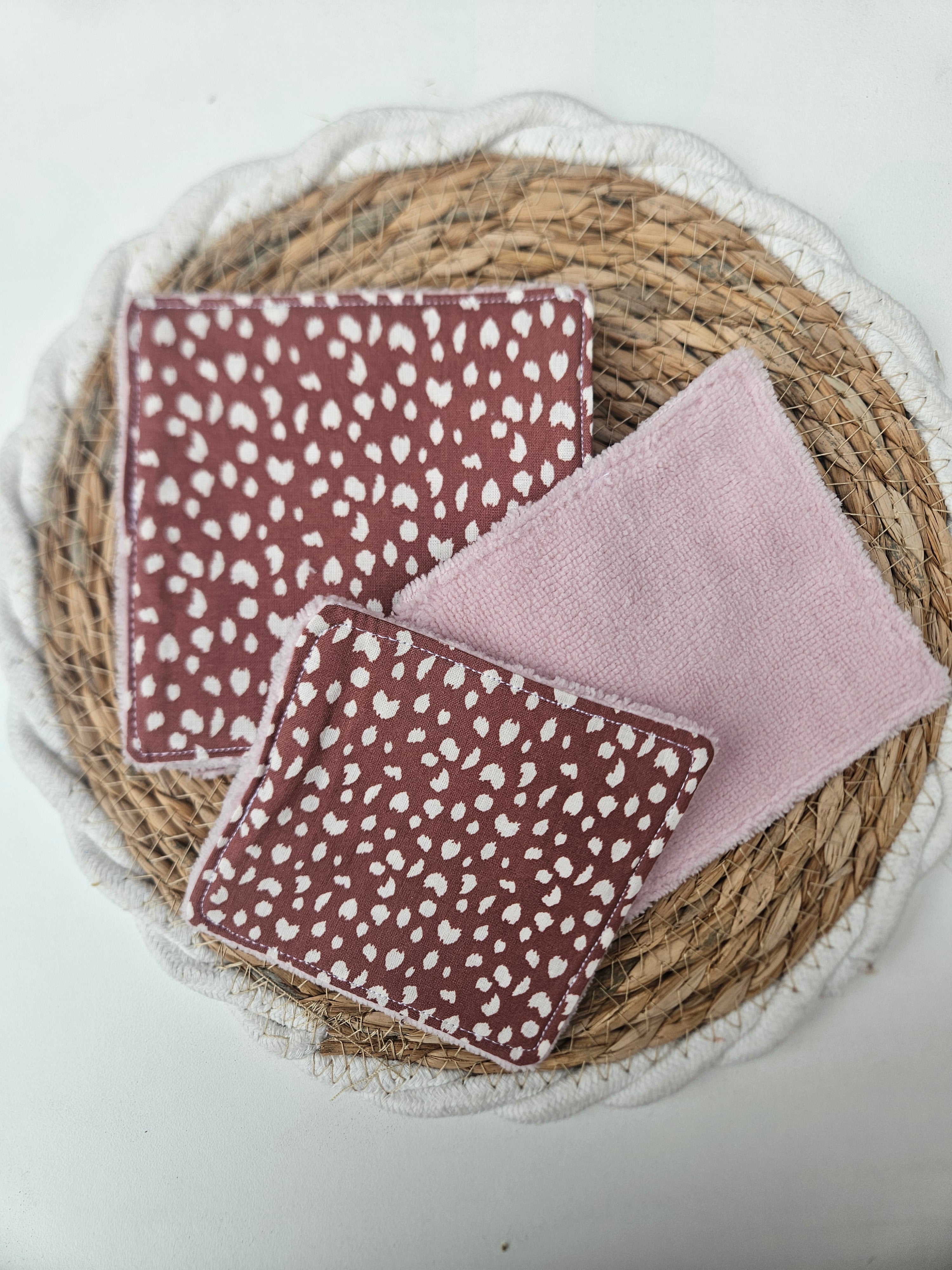 Cotons lavables – Lot de 7