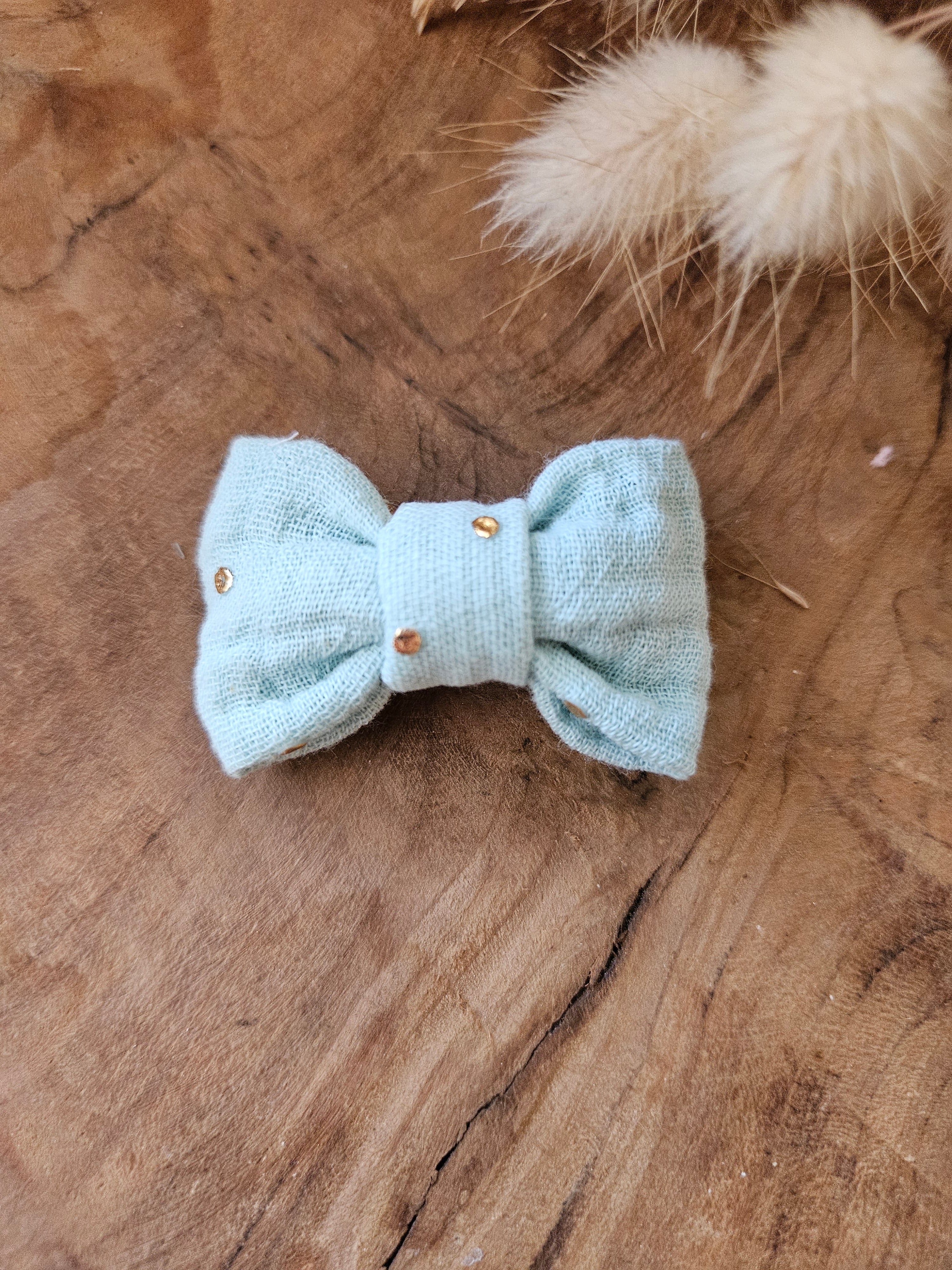 Petite barrette noeud