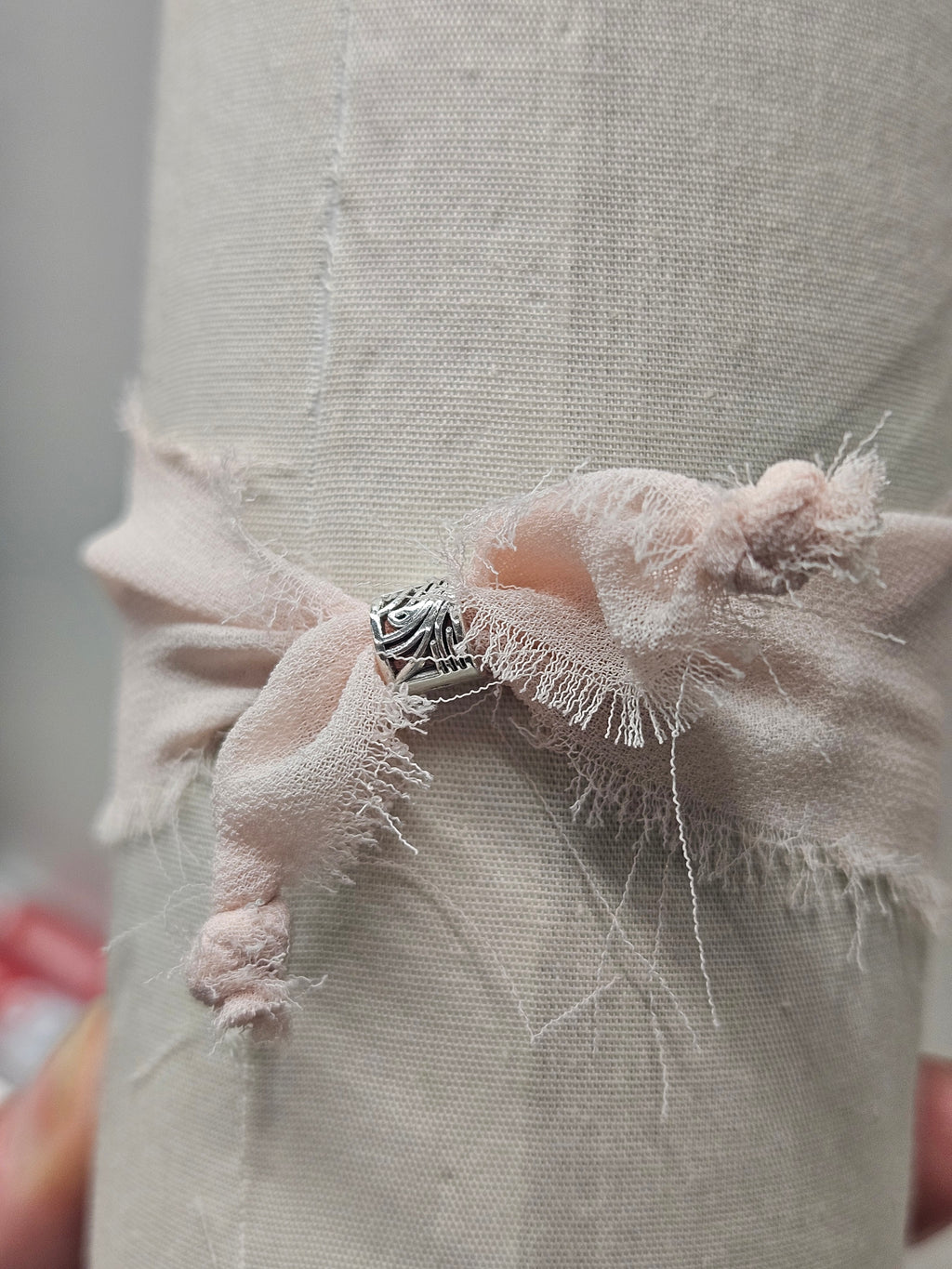 Bracelet tissu coulissant