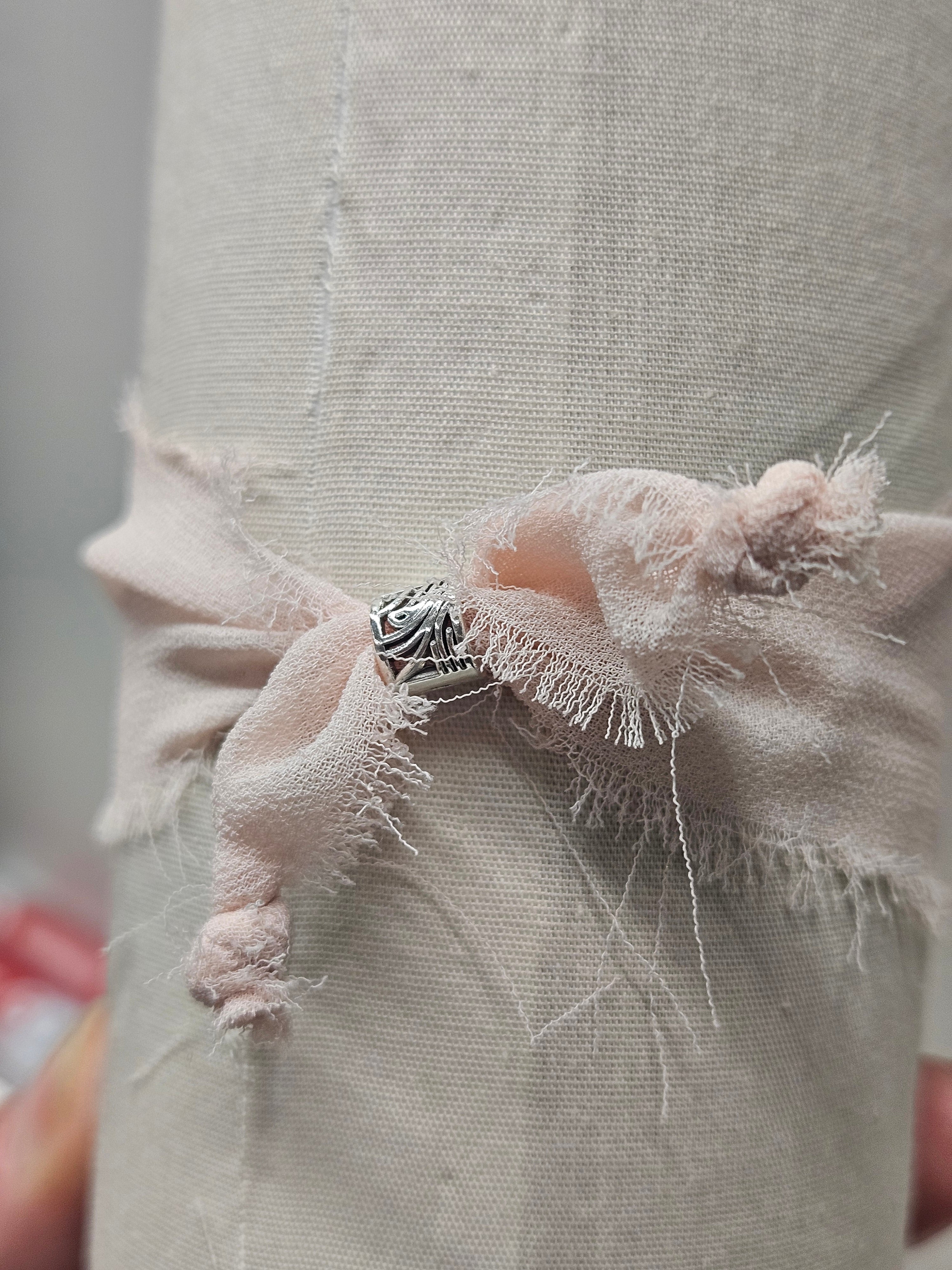 Bracelet tissu coulissant