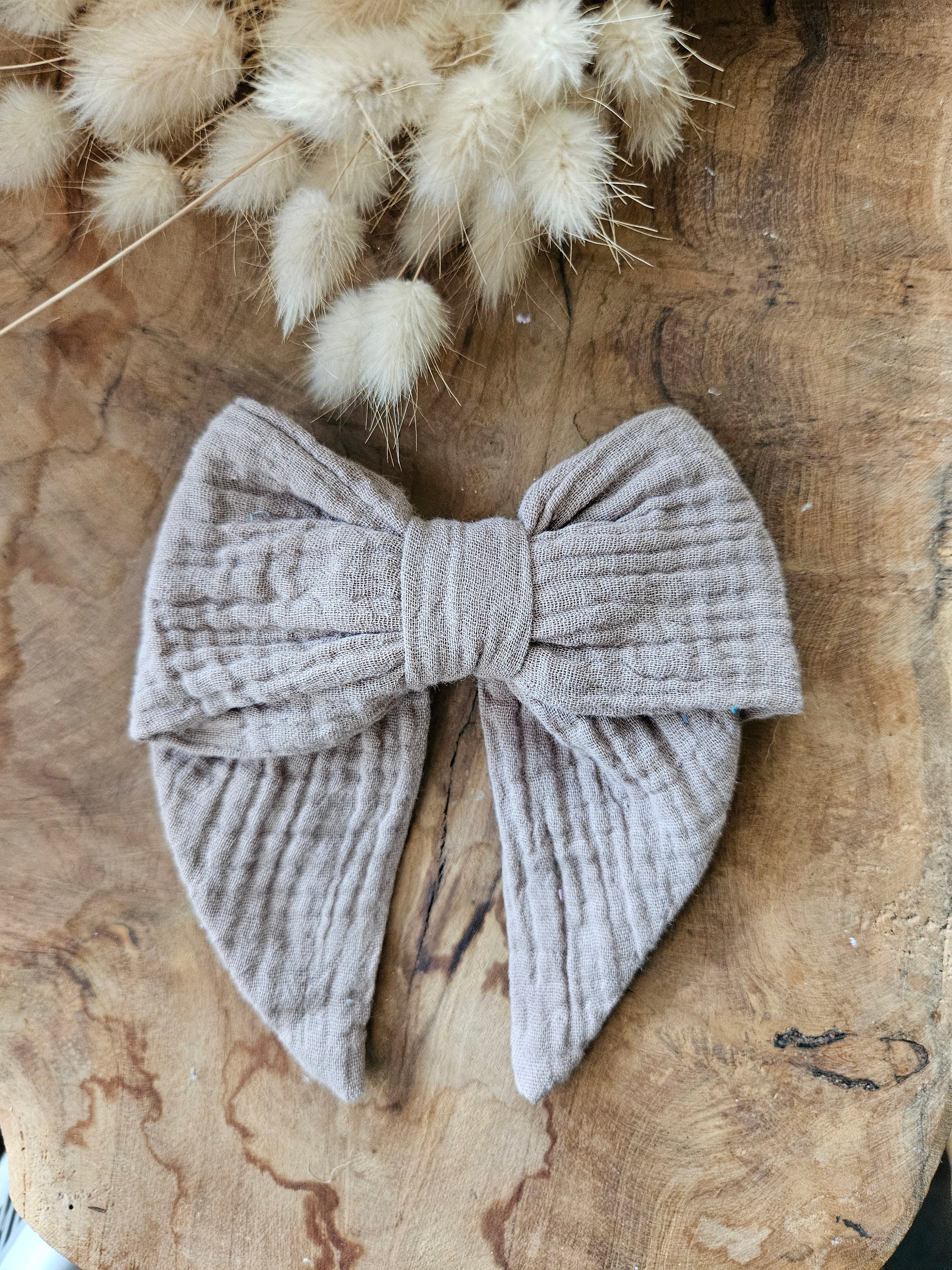 Grande barrettes nœud