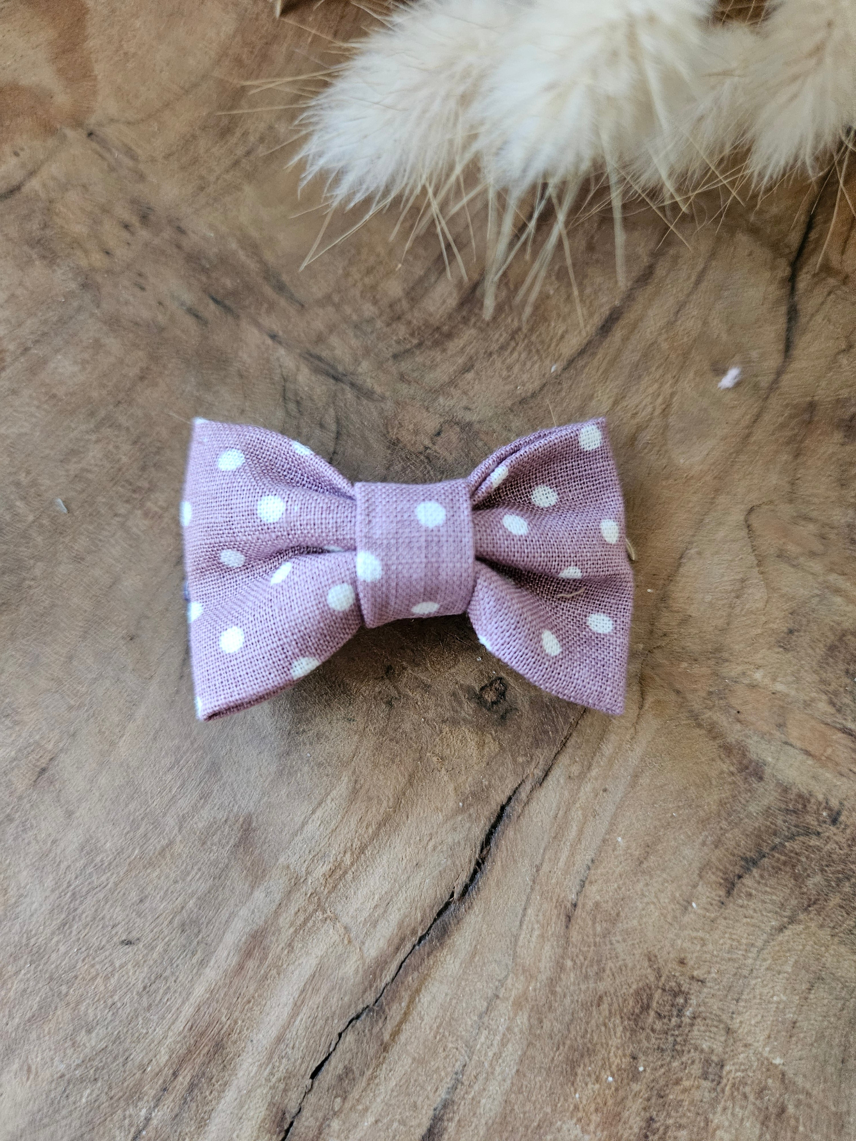 Petite barrette noeud