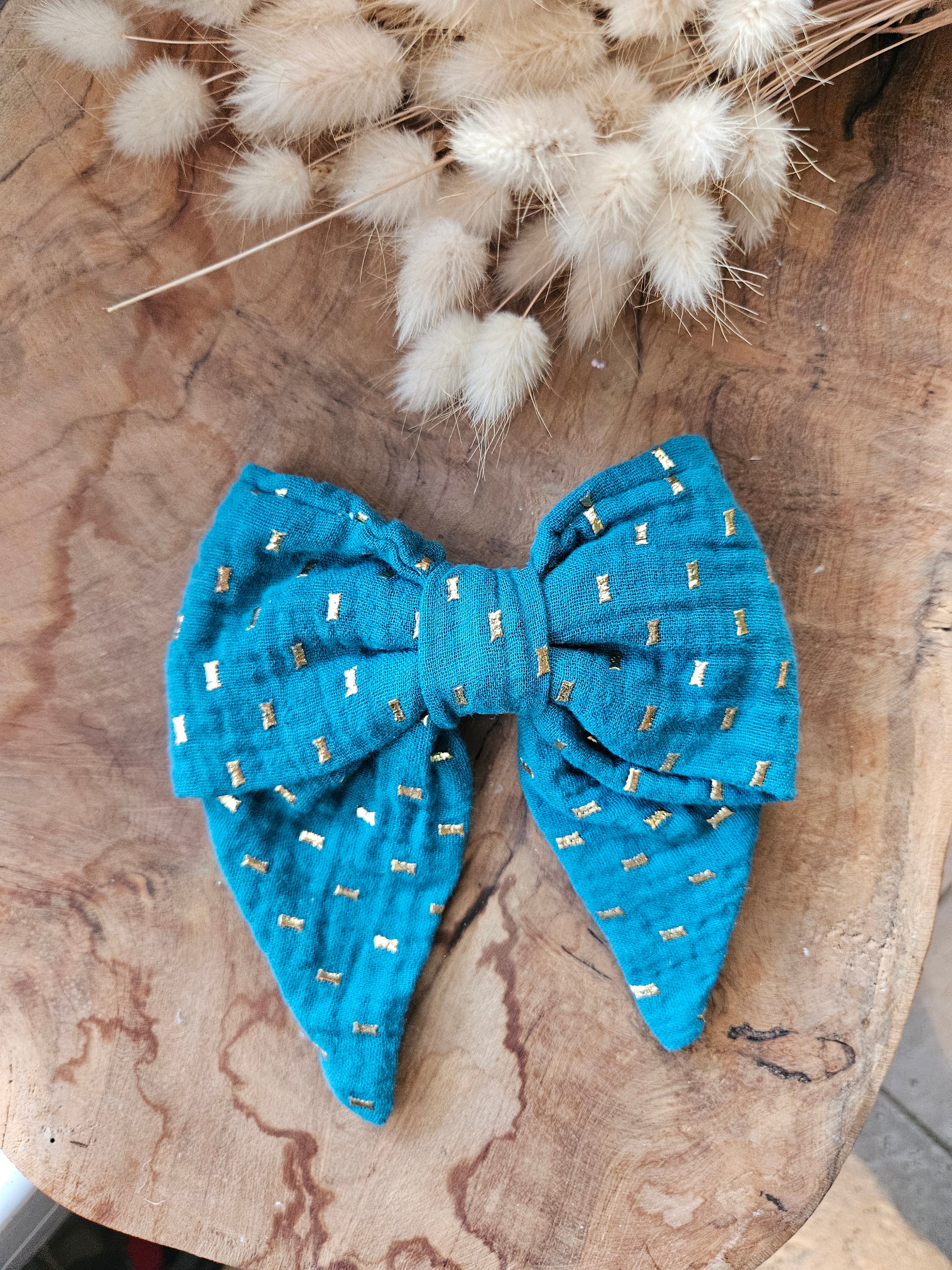 Grande barrettes nœud