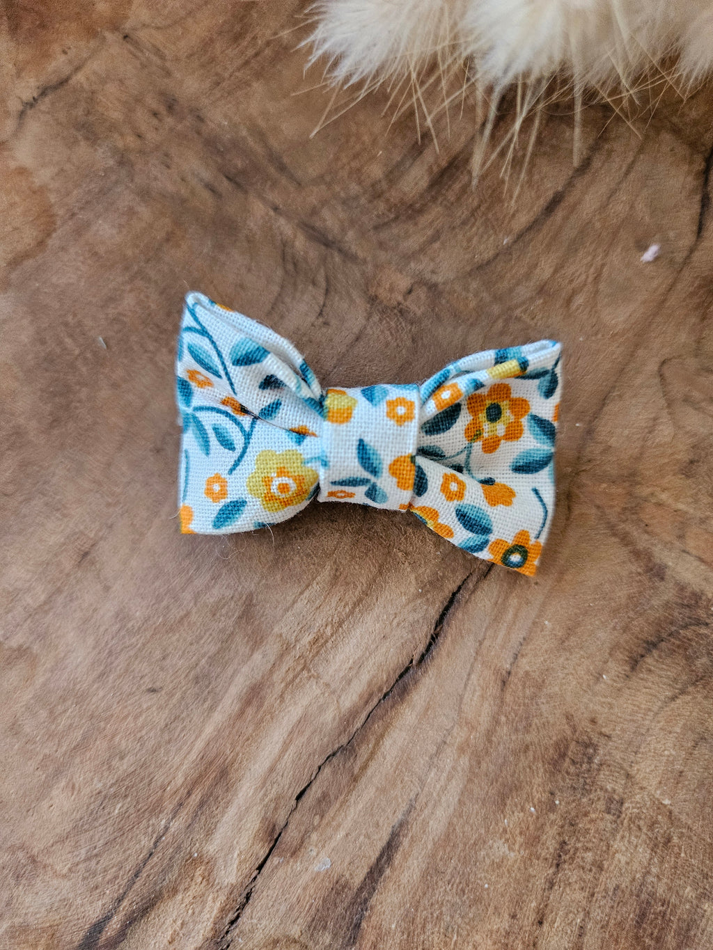 Petite barrette noeud