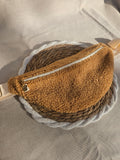 Sac Banane Moumoute Camel – Tissu Peluche Teddy