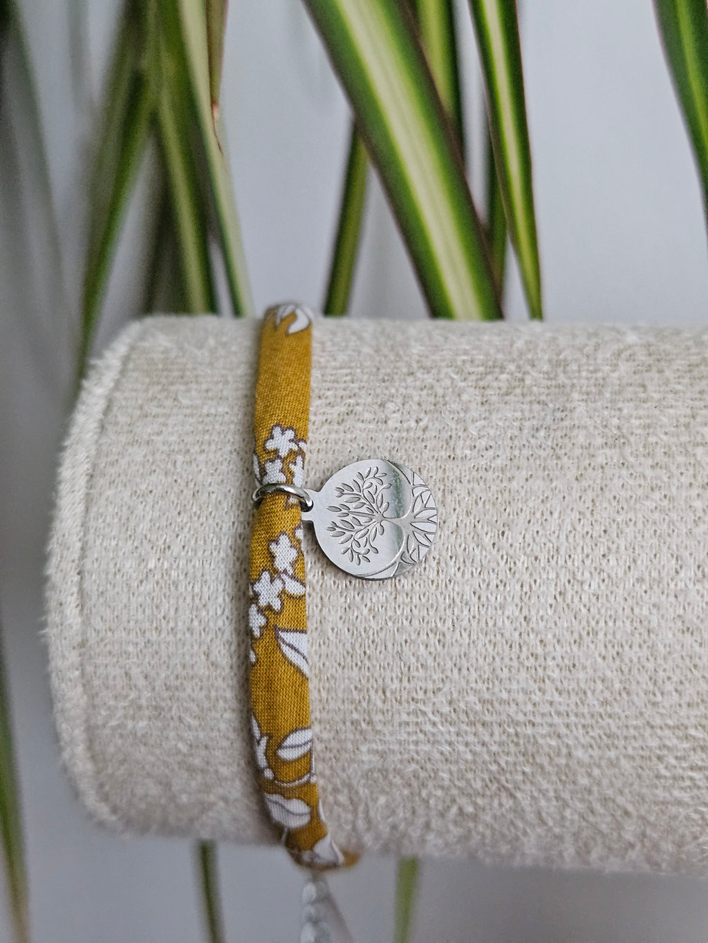 Bracelet tissu arbre de vie