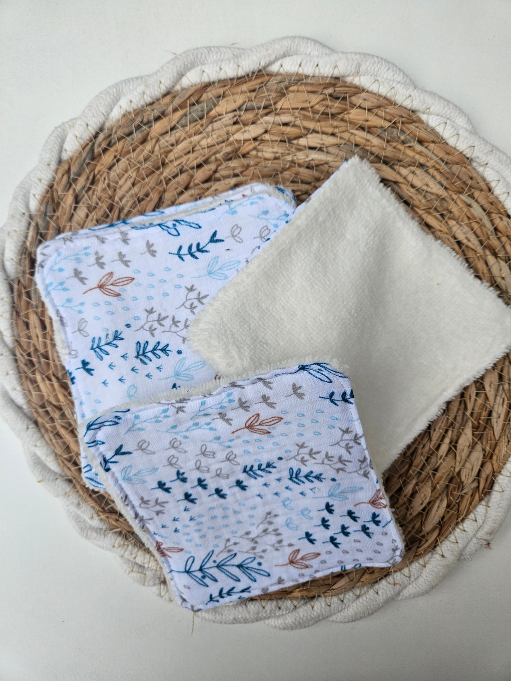 Cotons lavables – Lot de 7