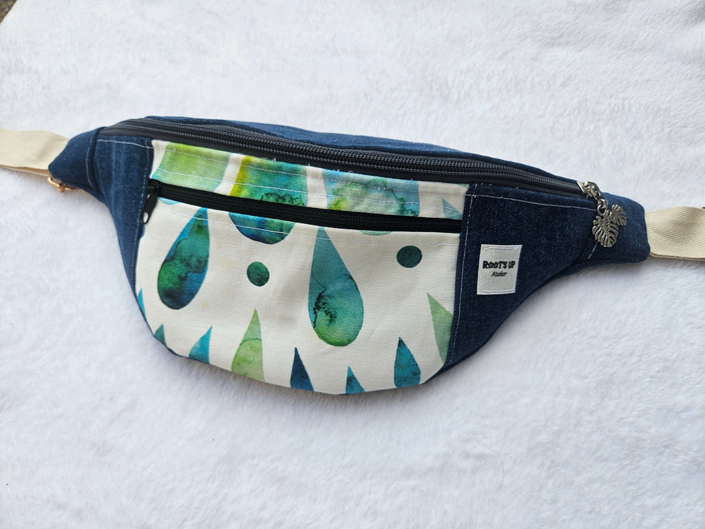 Banane Jean Bleu Foncé – Motifs