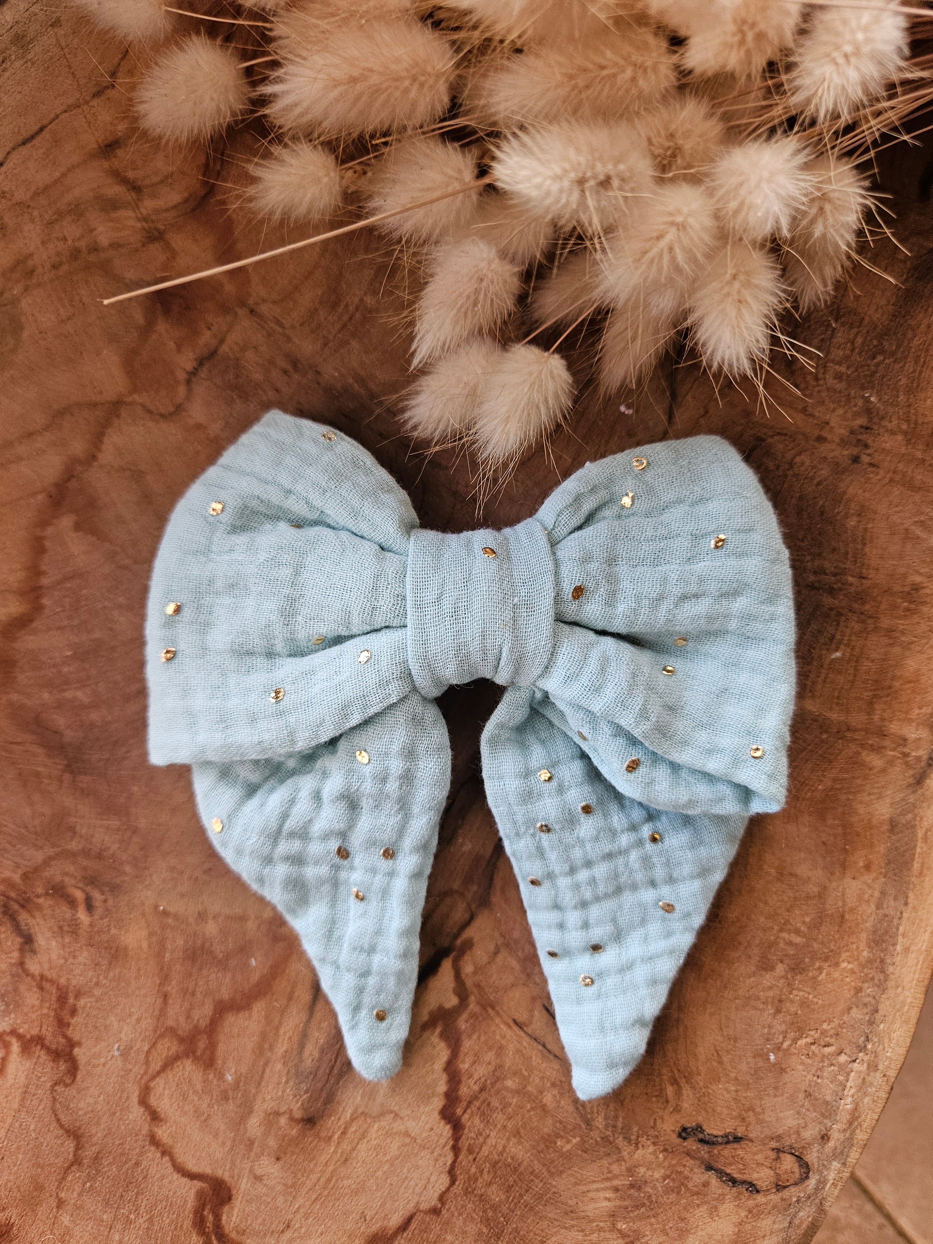 Grande barrettes nœud