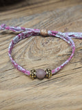 Bracelet tissu coulissant
