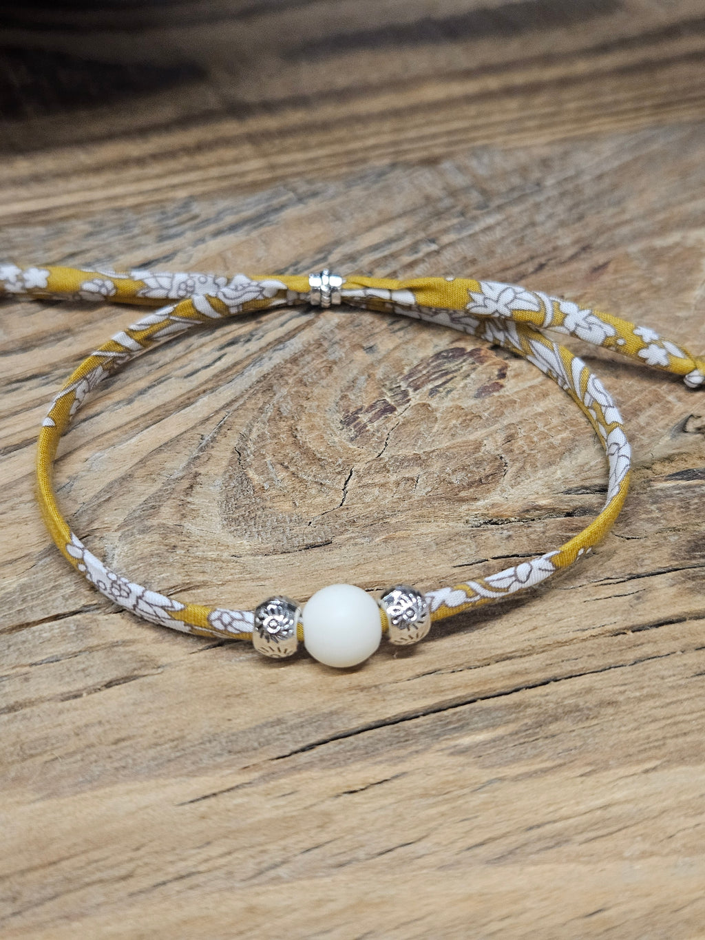 Bracelet tissu coulissant