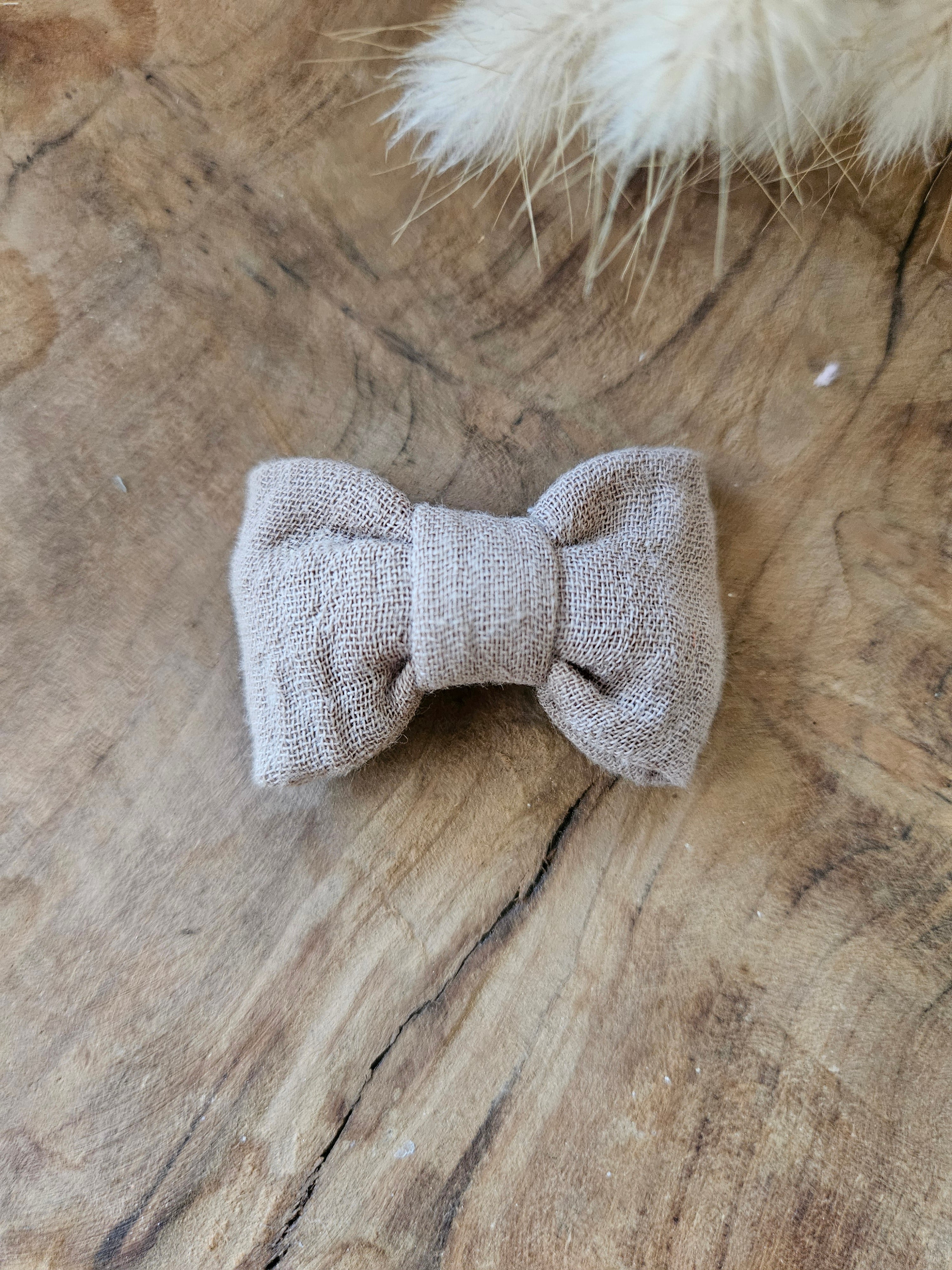 Petite barrette noeud