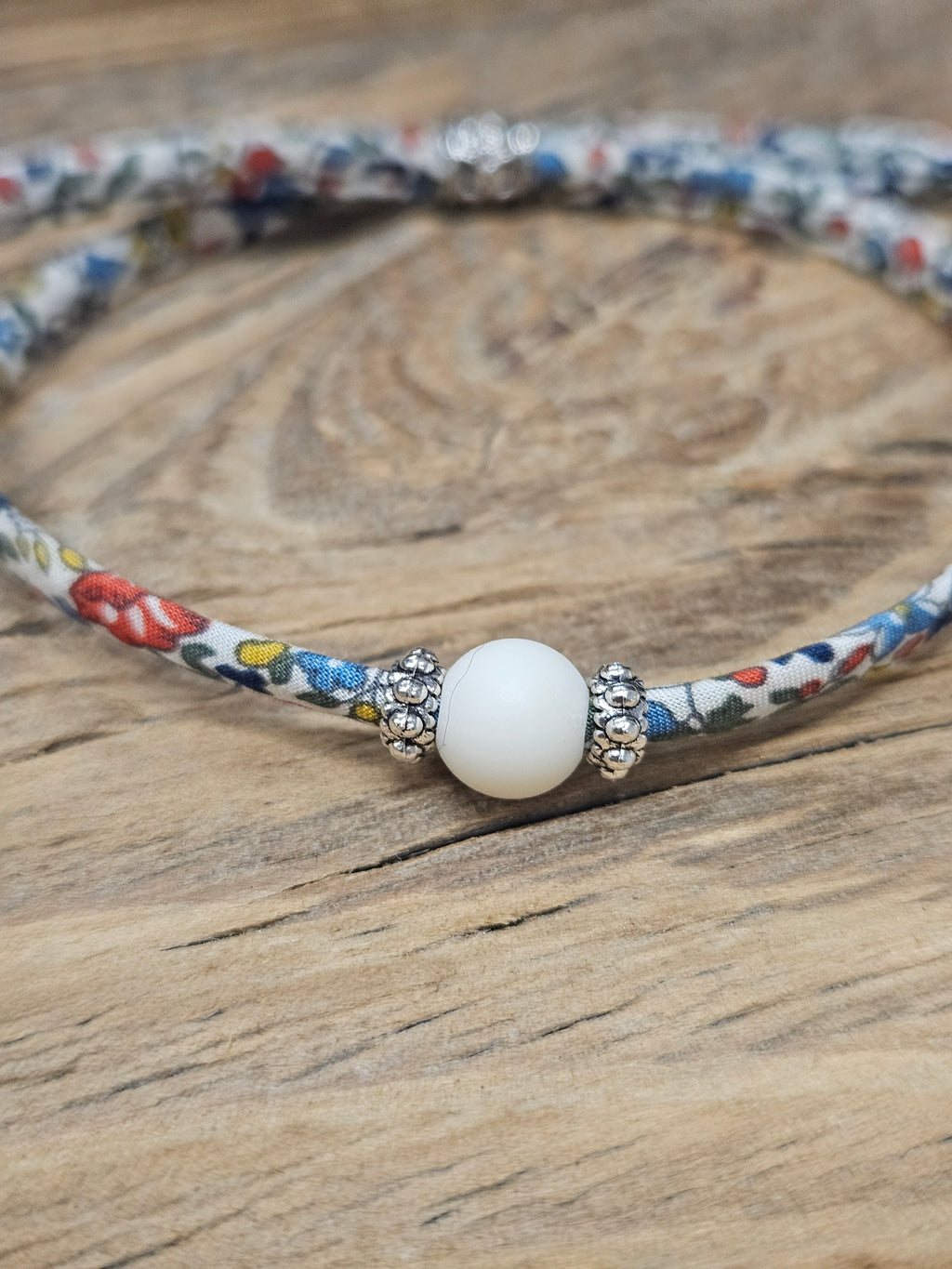 Bracelet en tissu coulissant